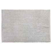 Differnz Candore badmat 100% microfiber - geschikt voor vloerverwarming - 50 x 80 cm - licht grijs - Mozaiektegel.com