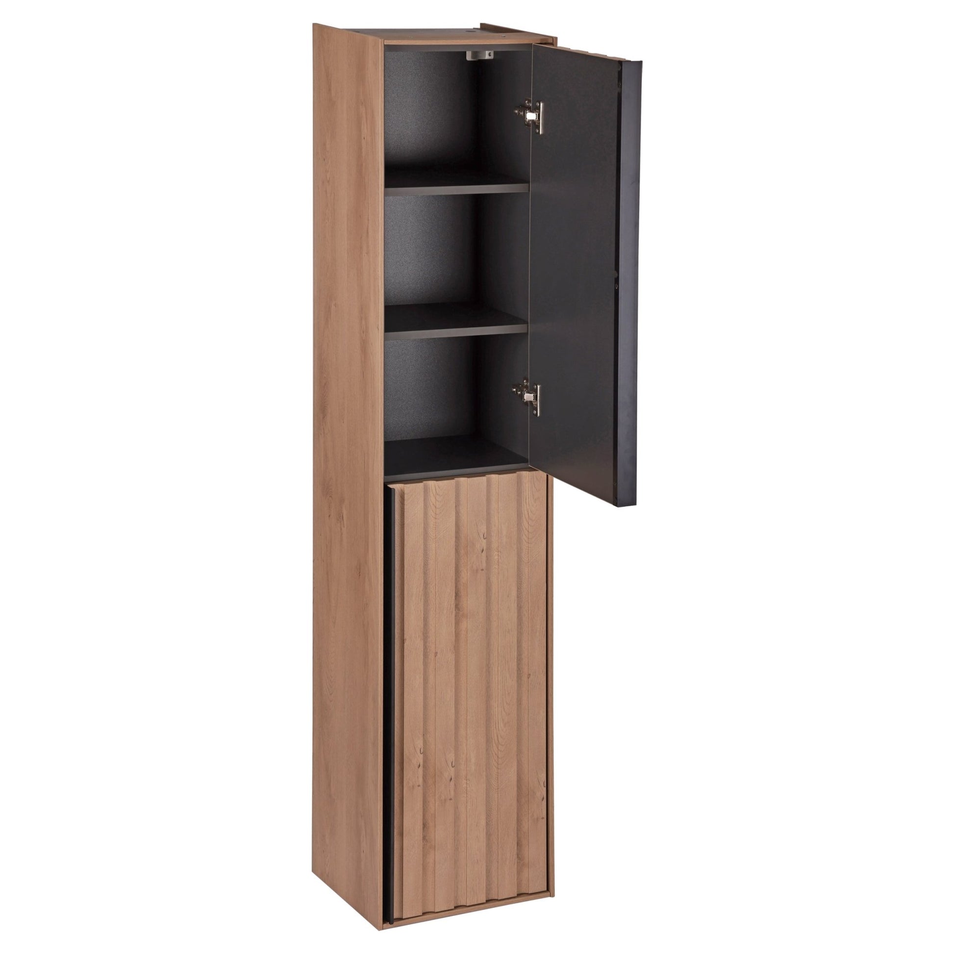 Differnz Elin hoge kast FSC® | eiken | 160 x 36 x 30 cm - Mozaiektegel.com