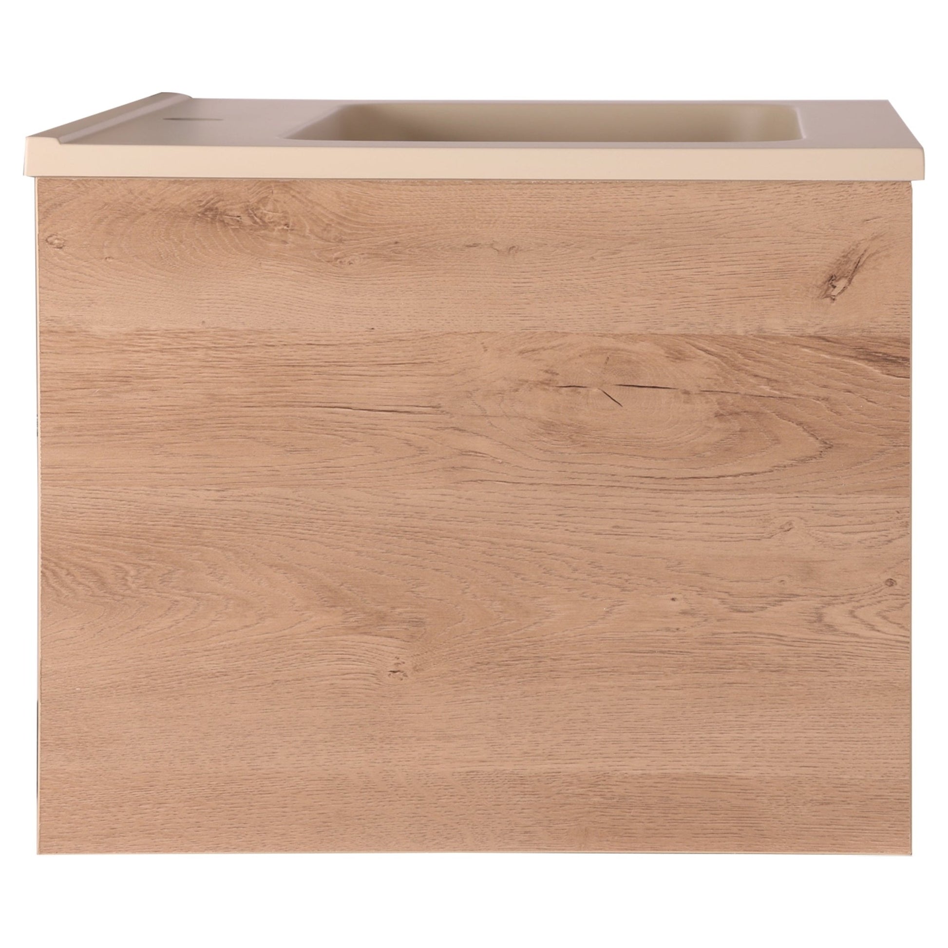 Differnz Elin meubelset FSC® | eiken/mat taupe | 60 cm - Mozaiektegel.com