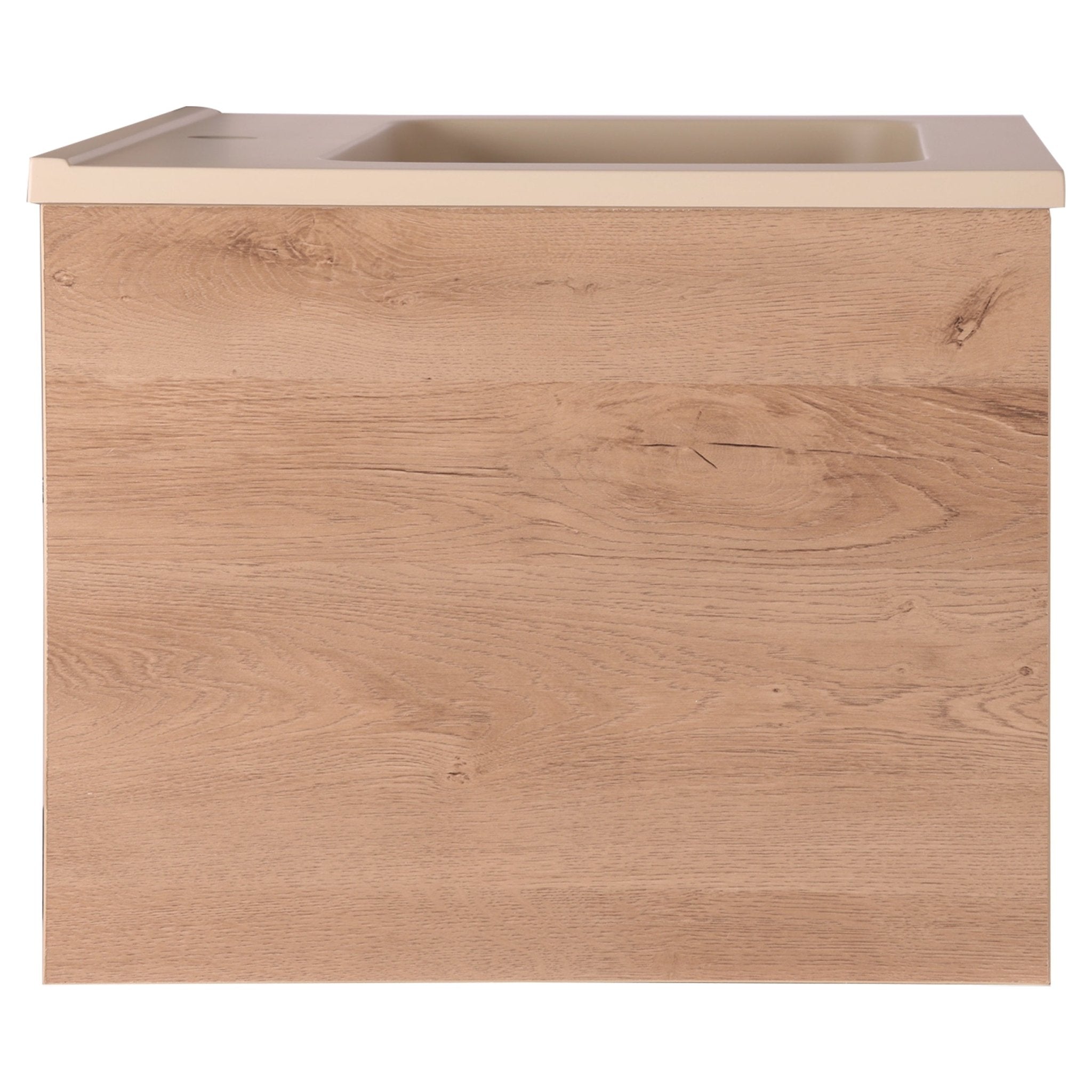 Differnz Elin meubelset FSC® | eiken/mat taupe | 60 cm - Mozaiektegel.com