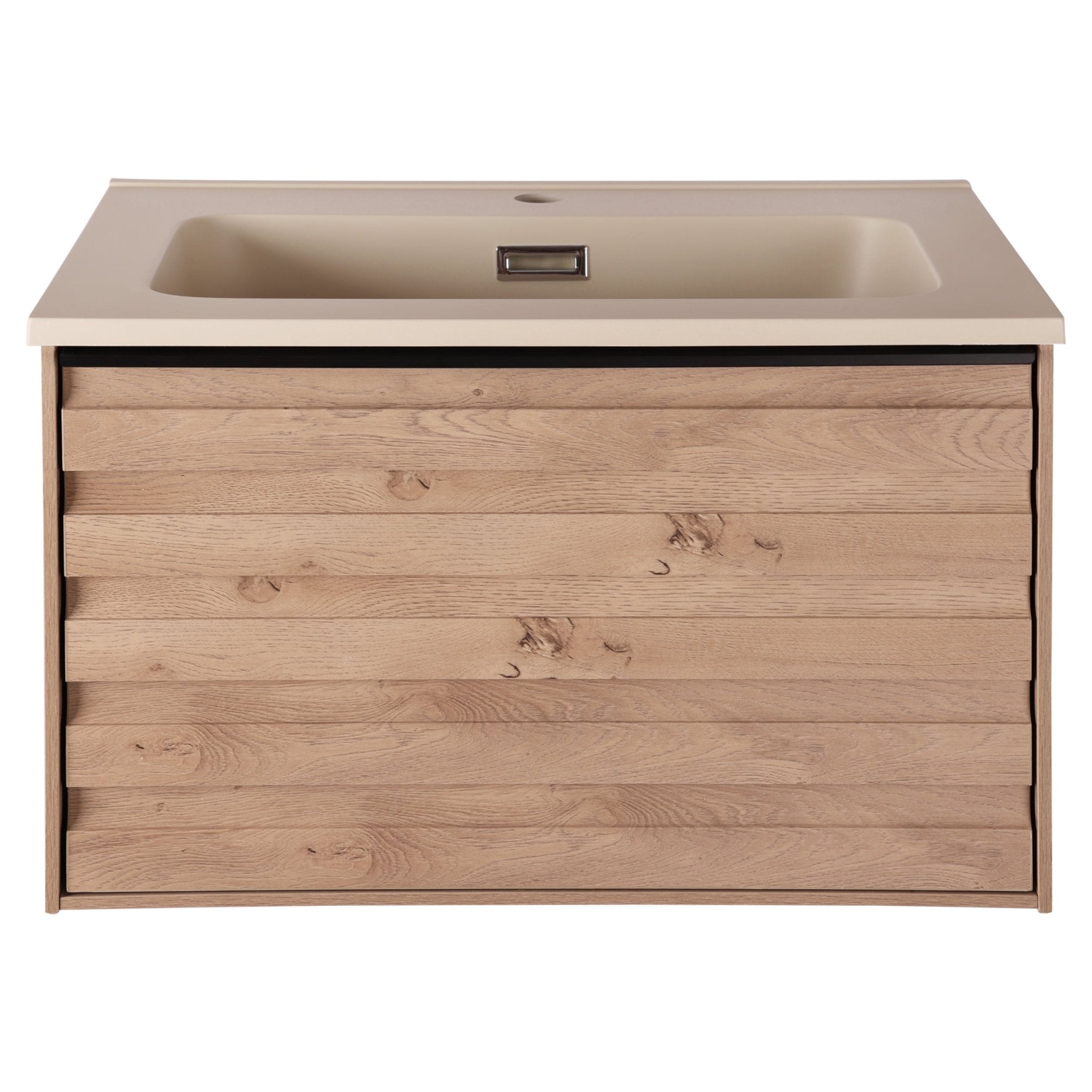 Differnz Elin meubelset FSC® | eiken/mat taupe | 60 cm - Mozaiektegel.com