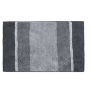 Differnz Fading badmat 100% microfiber - geschikt voor vloerverwarming - 60 x 90 cm - grijs - Mozaiektegel.com