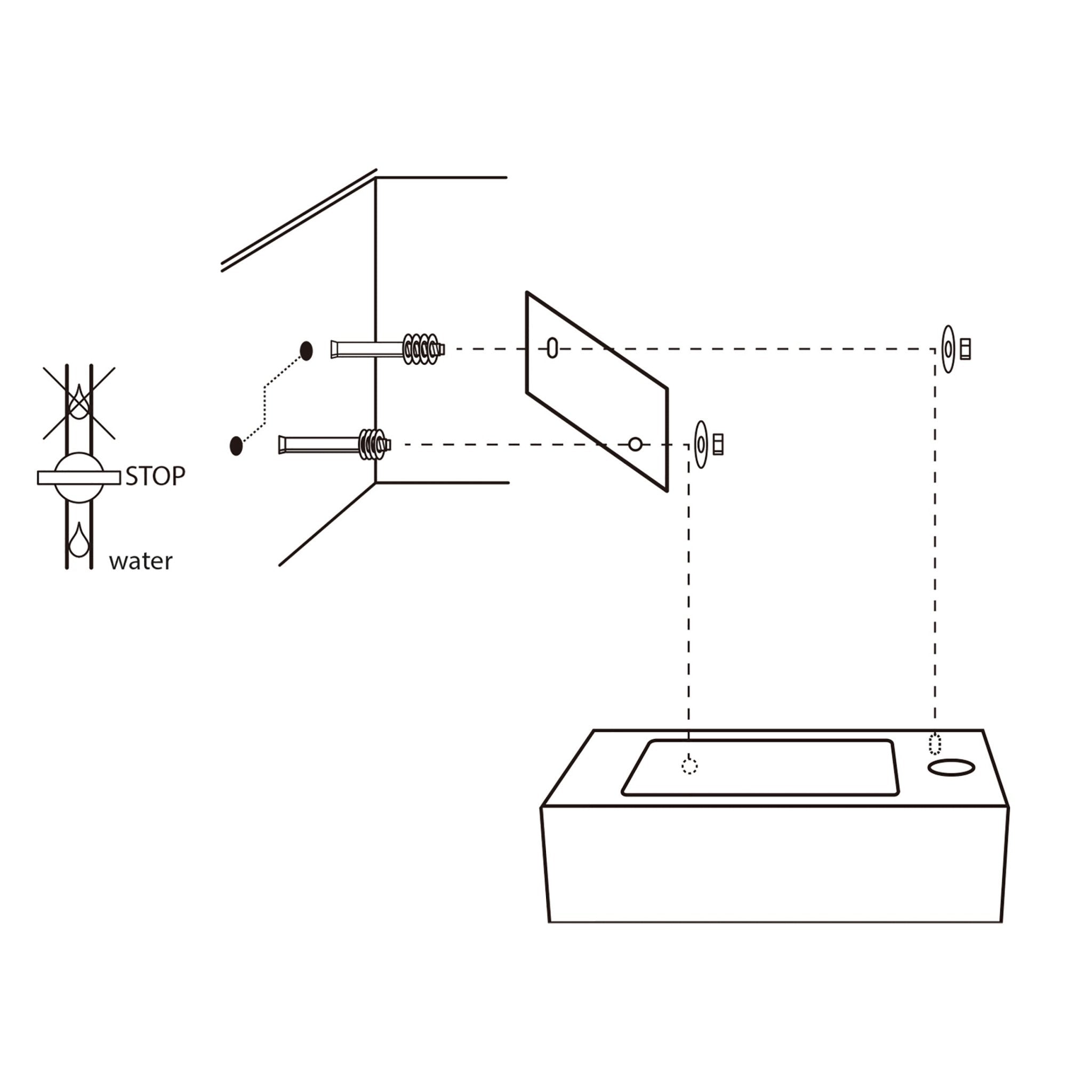 Differnz fontein bombai black - natuursteen - 40 x 22 x 9 cm - Mozaiektegel.com