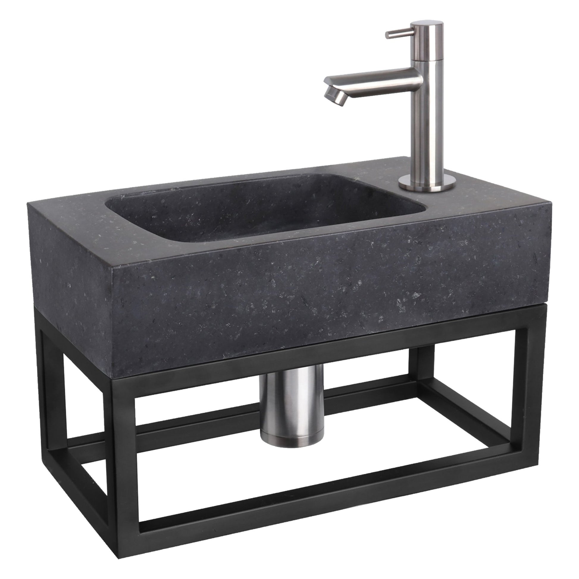 Differnz fontein bombai black - natuursteen - 40 x 22 x 9 cm - Mozaiektegel.com