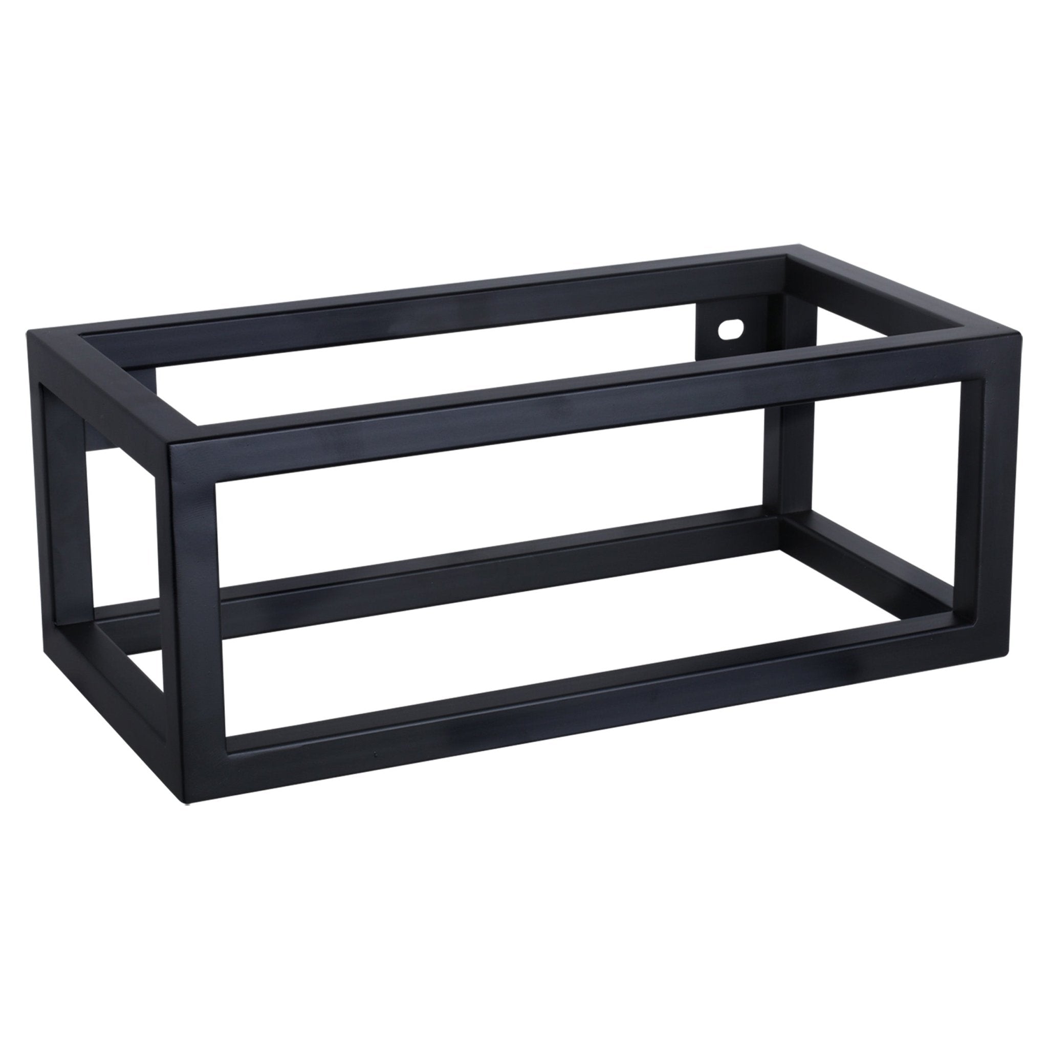 Differnz fonteinset bombai black - natuursteen - kraan gebogen - met handdoekrek - 40 x 22 x 9 cm - chroom - Mozaiektegel.com