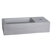 Differnz Force fontein beton - 40 x 22 x 8 cm - donkergrijs - Mozaiektegel.com