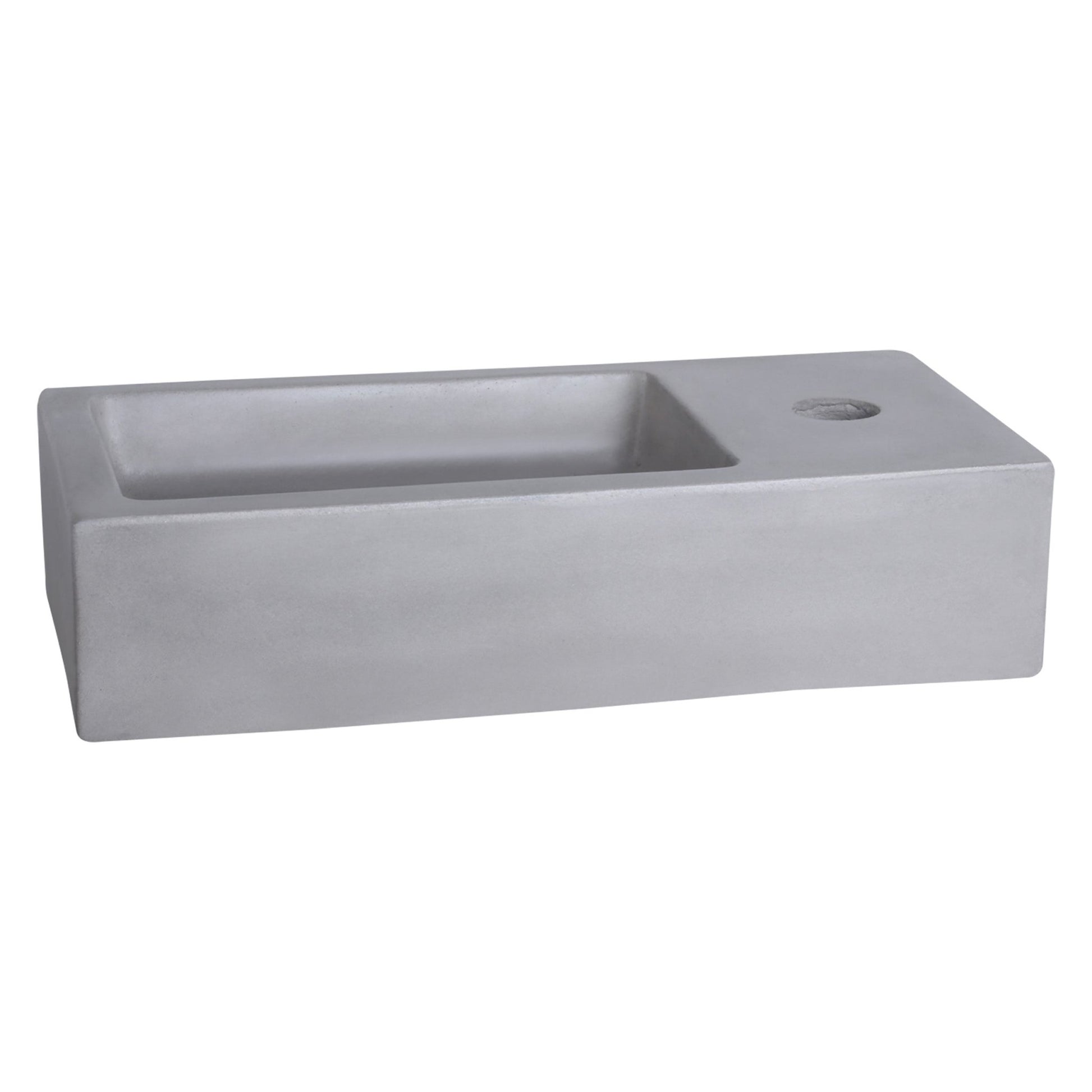 Differnz Force fontein beton - 40 x 22 x 8 cm - donkergrijs - Mozaiektegel.com