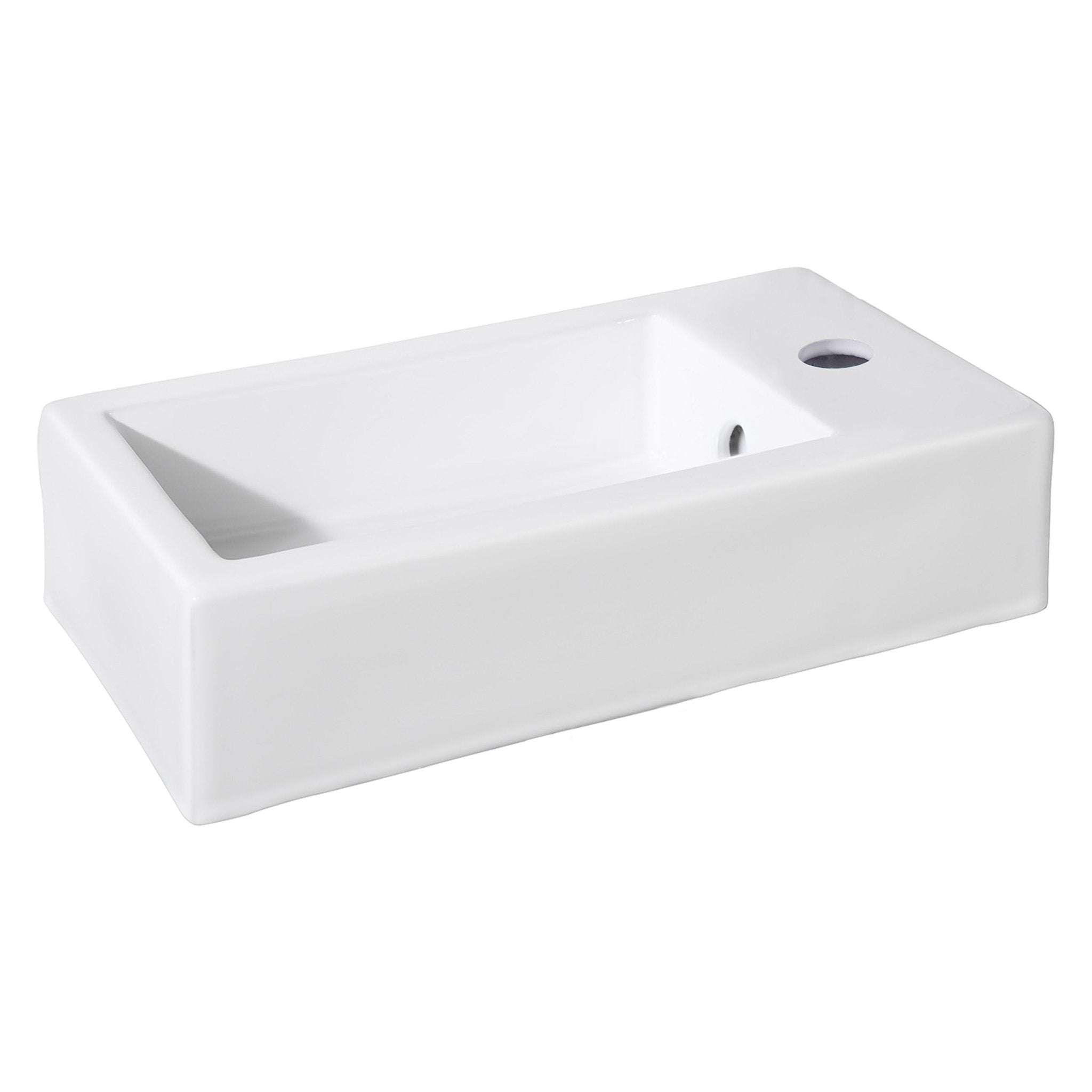 Differnz Force fontein keramiek - 40 x 22 x 11.5 cm - wit - Mozaiektegel.com