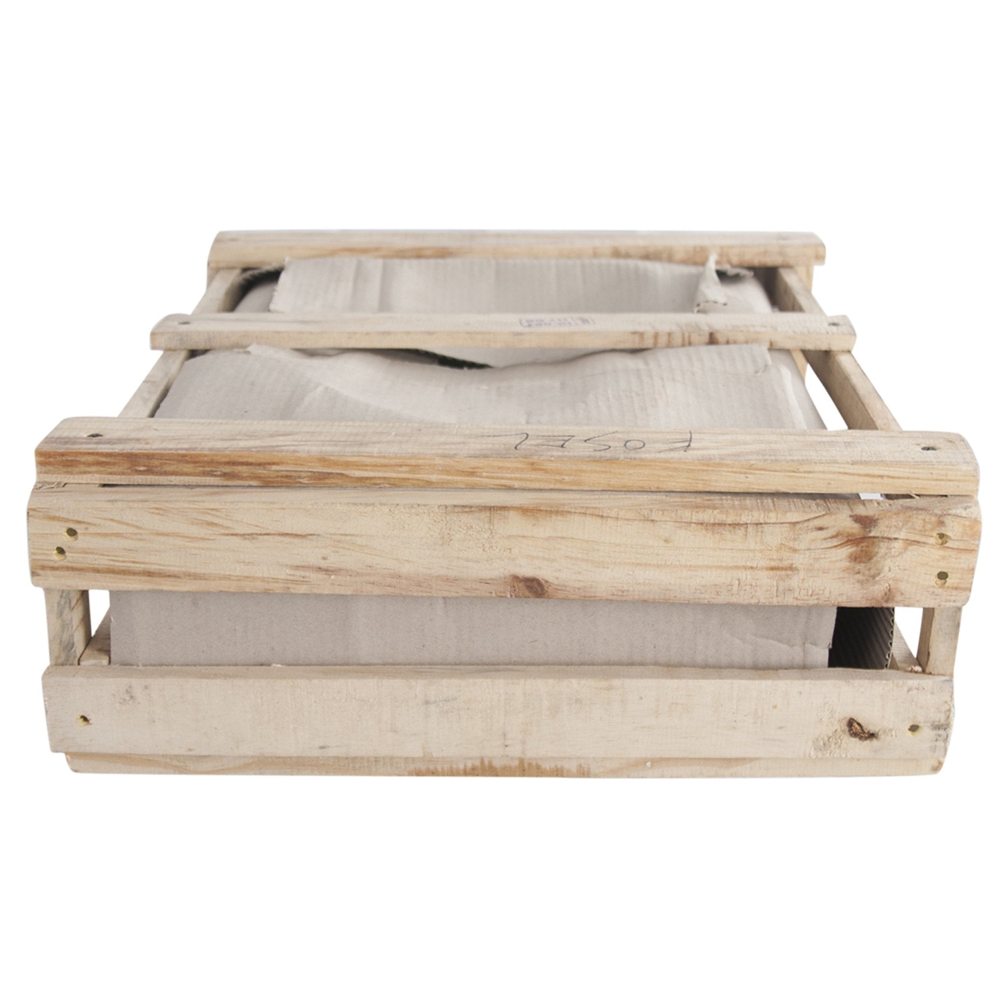 Differnz Fossil opzetwaskom hout | Ø 45 x 12 cm - Mozaiektegel.com