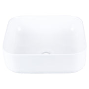 Differnz Guido wasbak keramiek | wit | Ø 40 x 14 cm - Mozaiektegel.com