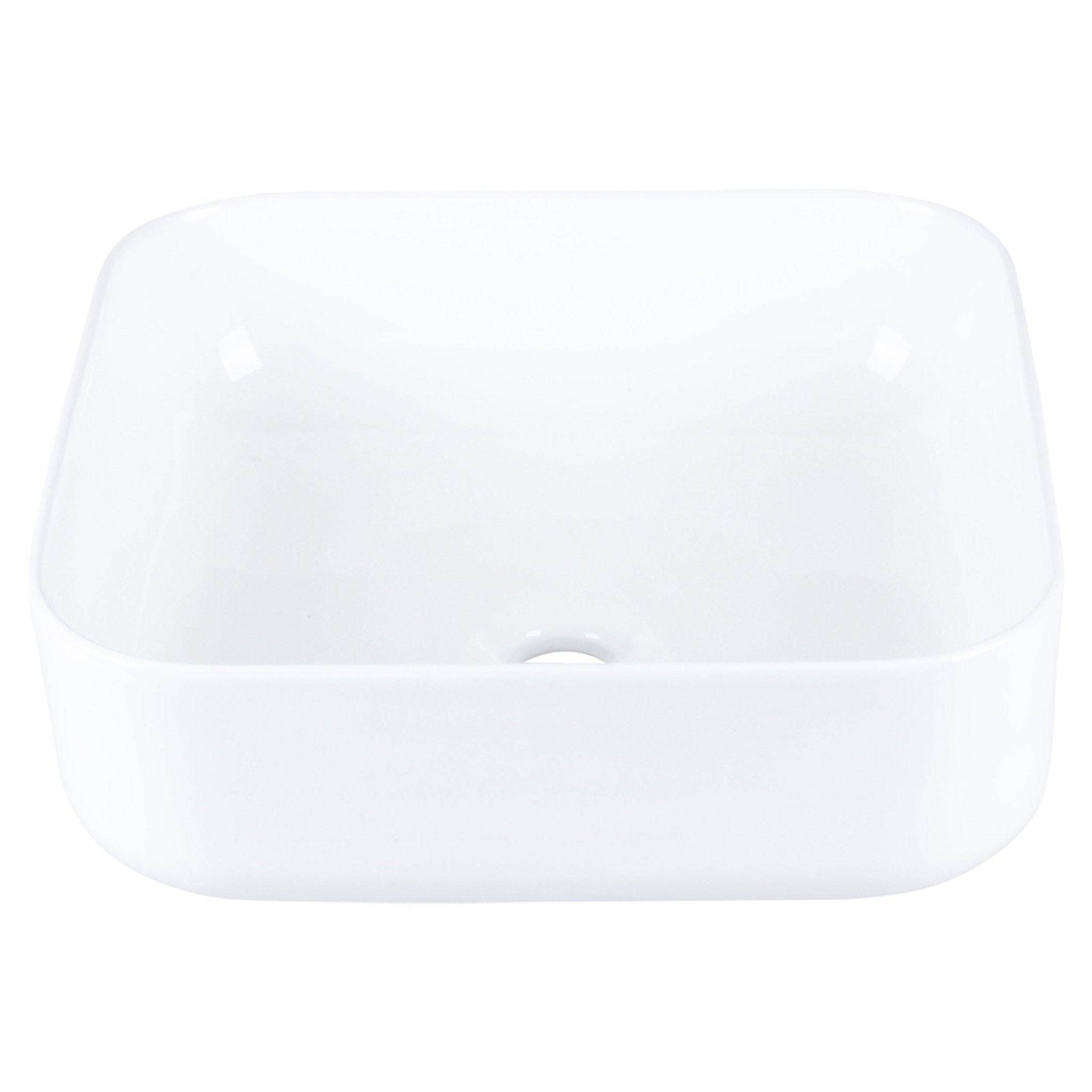 Differnz Guido wasbak keramiek | wit | Ø 40 x 14 cm - Mozaiektegel.com