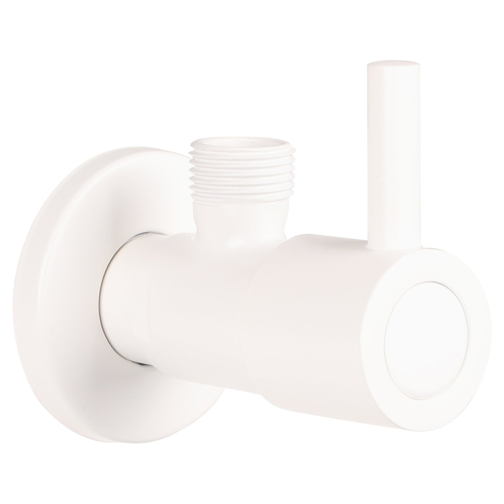 Differnz hoekstopkraan - 1/2 x 3/8 - mat wit - Mozaiektegel.com