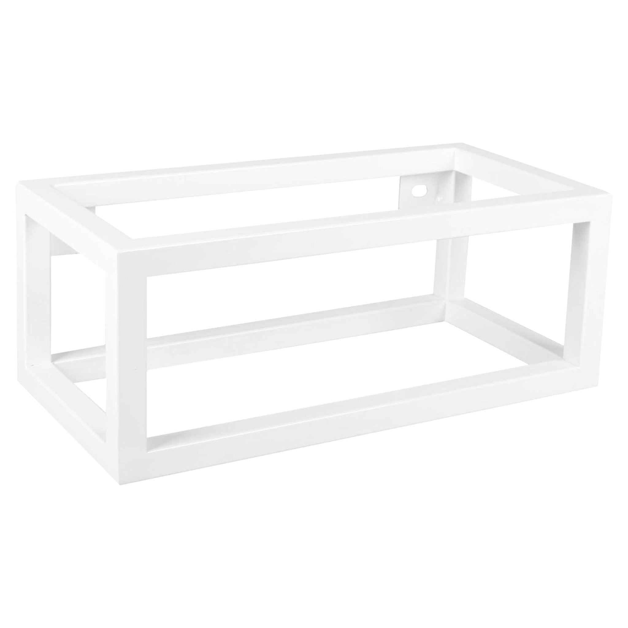Differnz Hura L handdoekhouder voor fontein | mat wit | 40 x 22 x 15.5 cm - Mozaiektegel.com