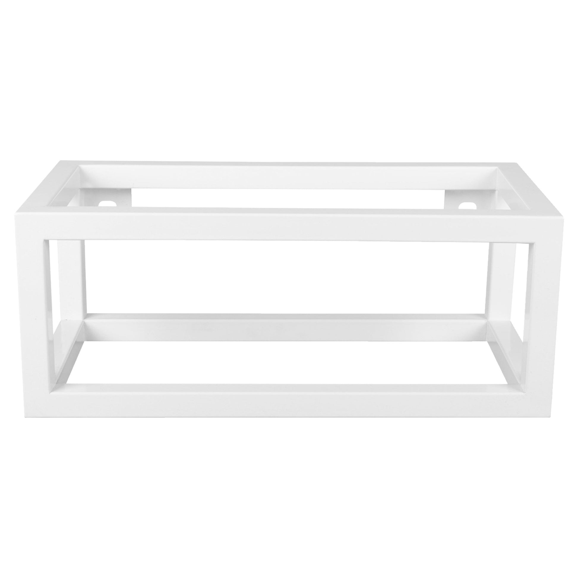 Differnz Hura L handdoekhouder voor fontein | mat wit | 40 x 22 x 15.5 cm - Mozaiektegel.com