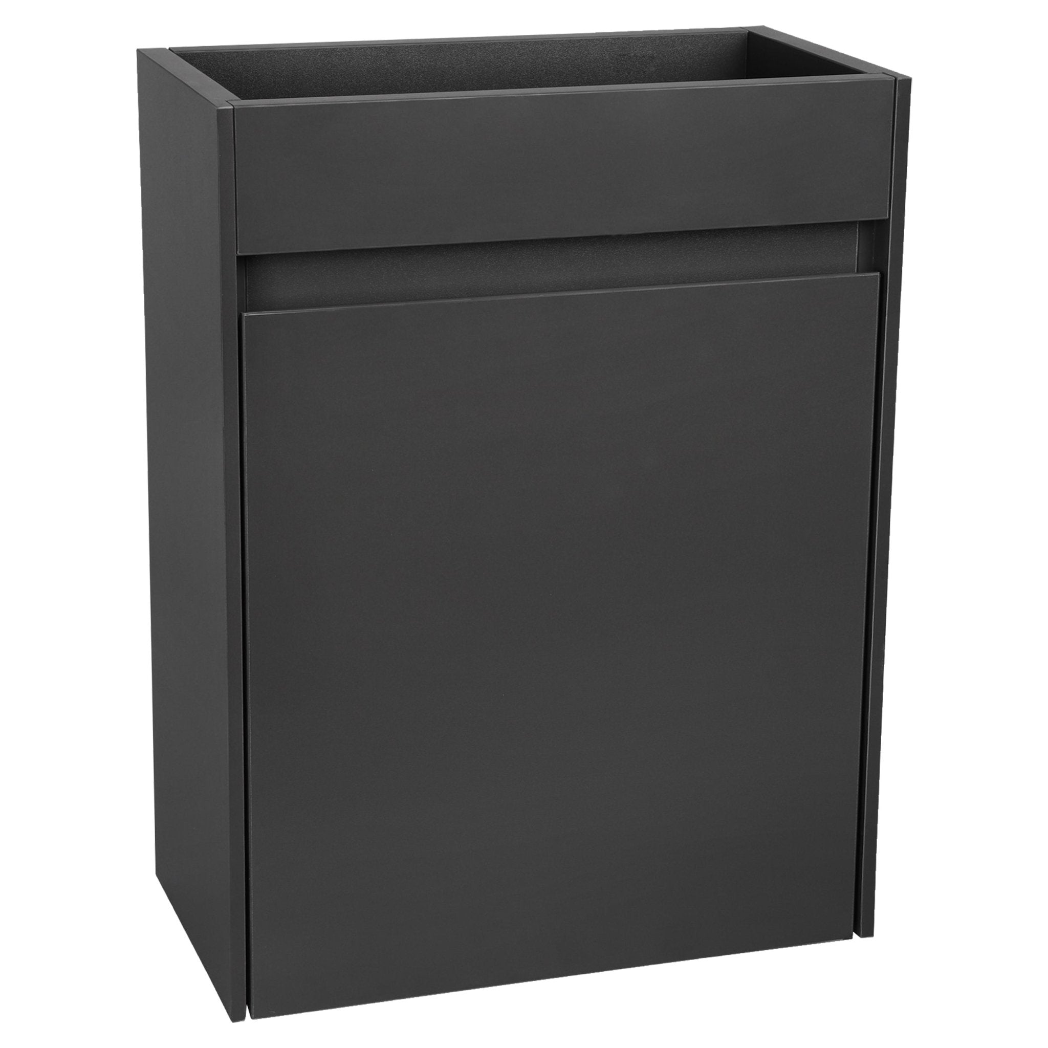 Differnz Hura L meubel links/rechts knock down FSC® | antraciet | 40 cm - Mozaiektegel.com