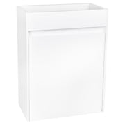 Differnz Hura L meubel links/rechts knock down FSC® | wit | 40 cm - Mozaiektegel.com