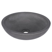 Differnz Hura L waskom beton | donkergrijs | Ø 28 x 12 cm - Mozaiektegel.com