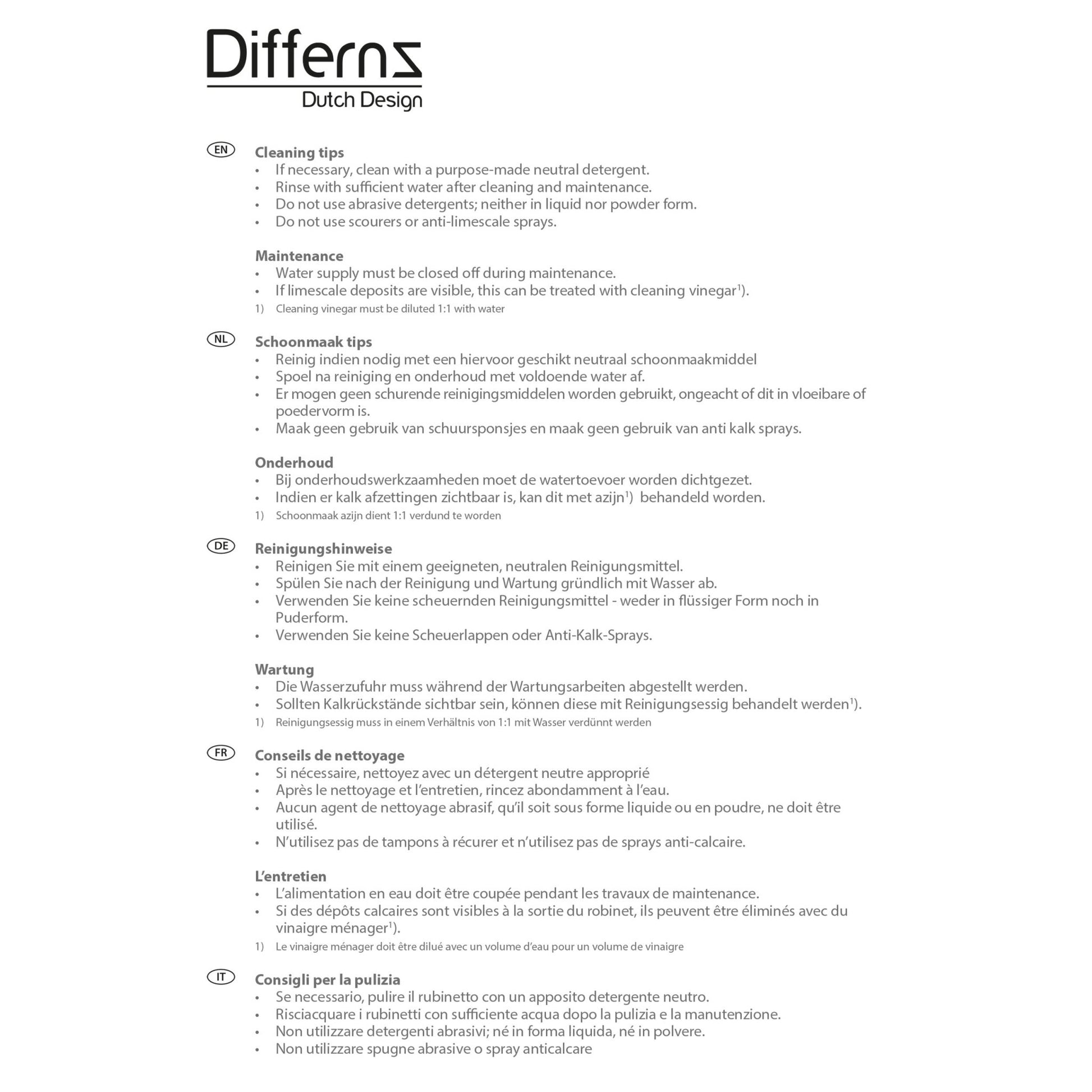Differnz Hura L waskom beton | donkergrijs | Ø 28 x 12 cm - Mozaiektegel.com