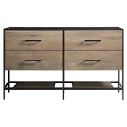 Differnz Industrial onderkast FSC® | forest | 139 x 45.5 x 82 cm - Mozaiektegel.com