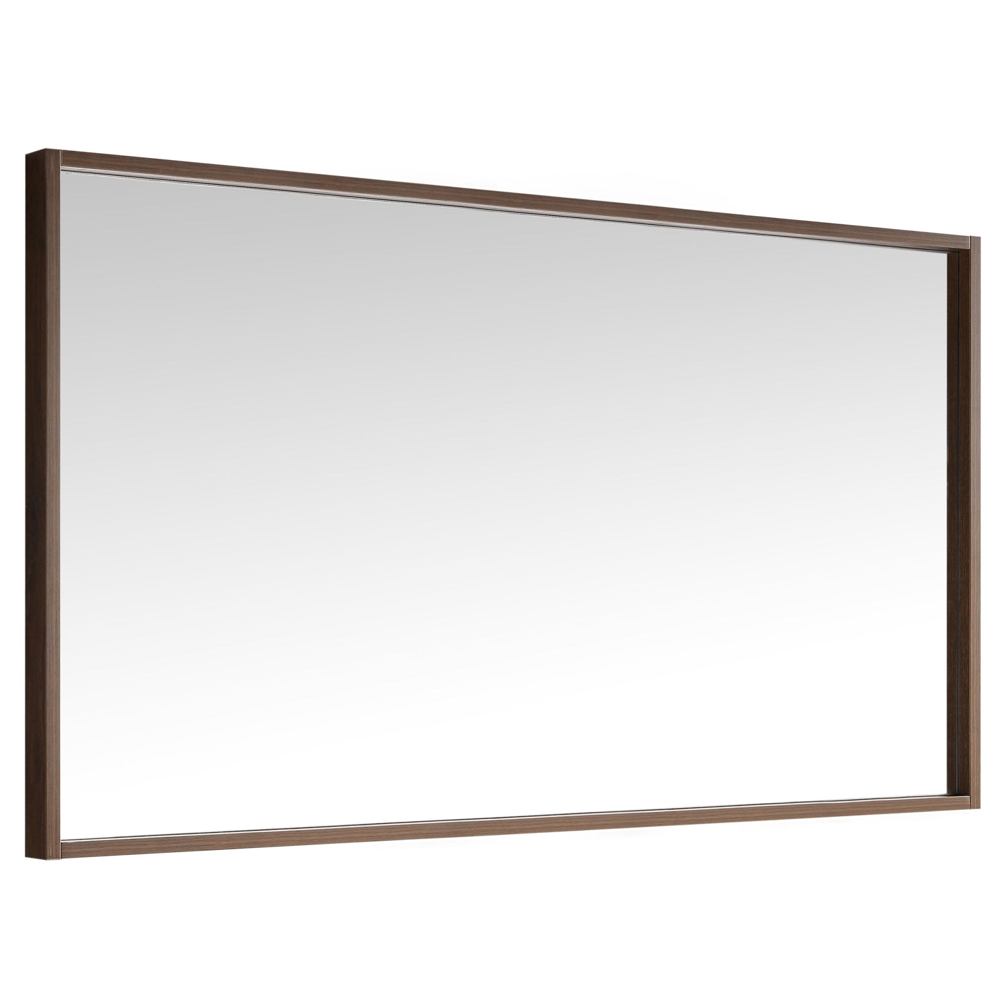 Differnz Industrial spiegel FSC® | walnut | 130 x 78 x 5 cm - Mozaiektegel.com