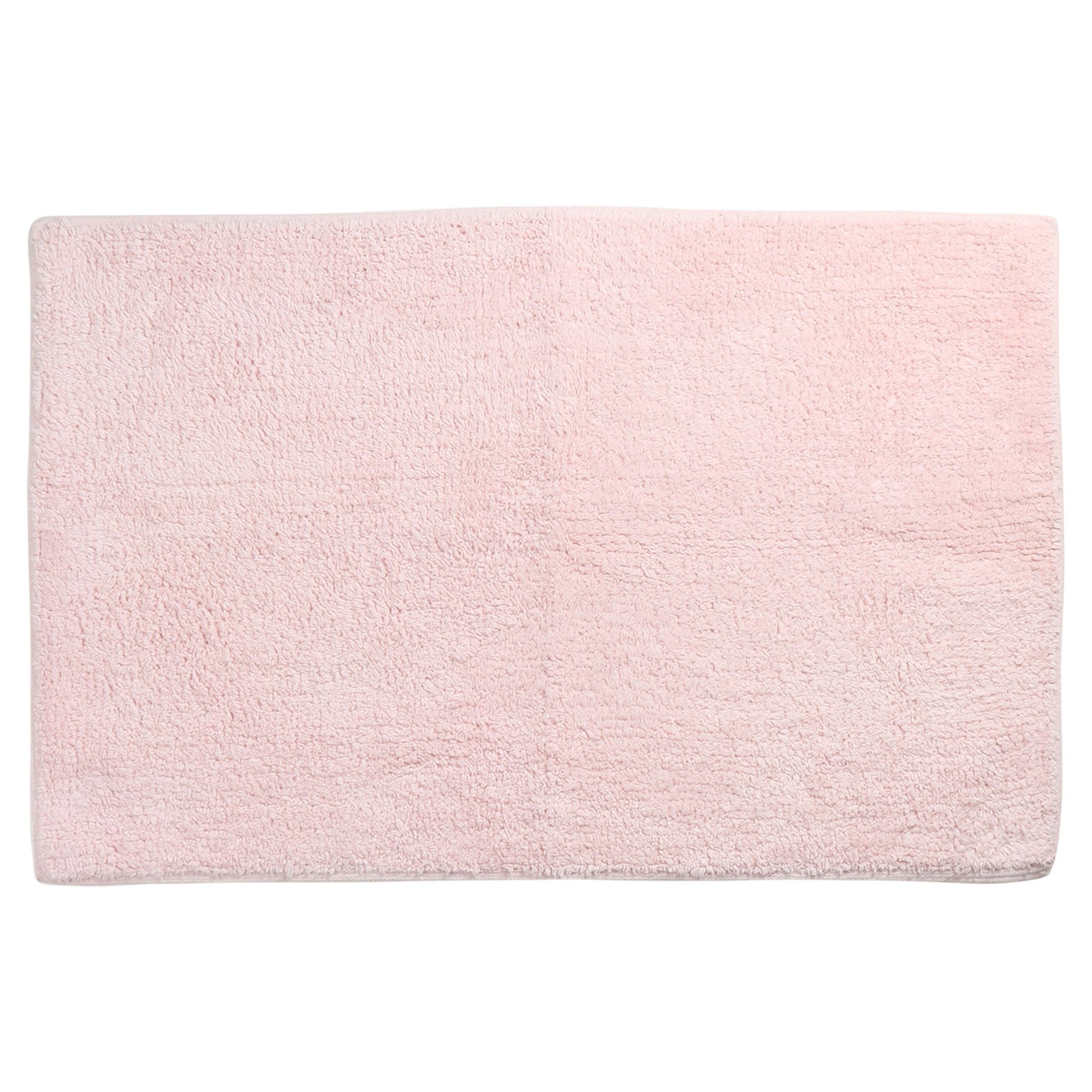 Differnz Initio badmat 100% katoen - geschikt voor vloerverwarming - 50 x 80 cm - roze - Mozaiektegel.com