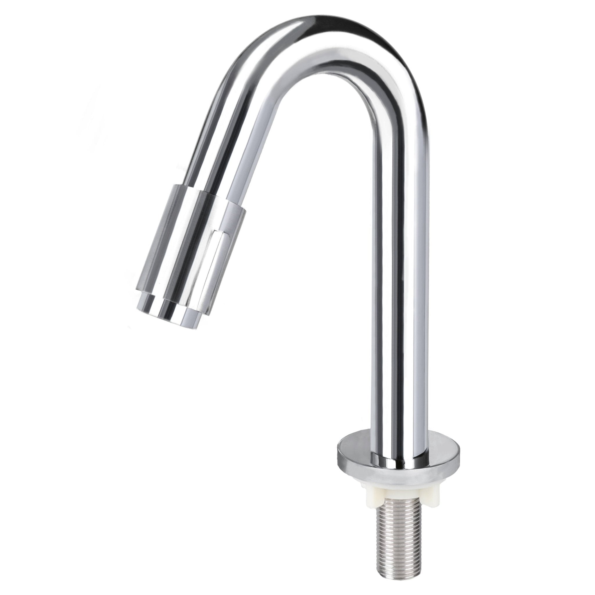 Differnz koudwaterkraan gebogen - 19 cm - chroom - Mozaiektegel.com