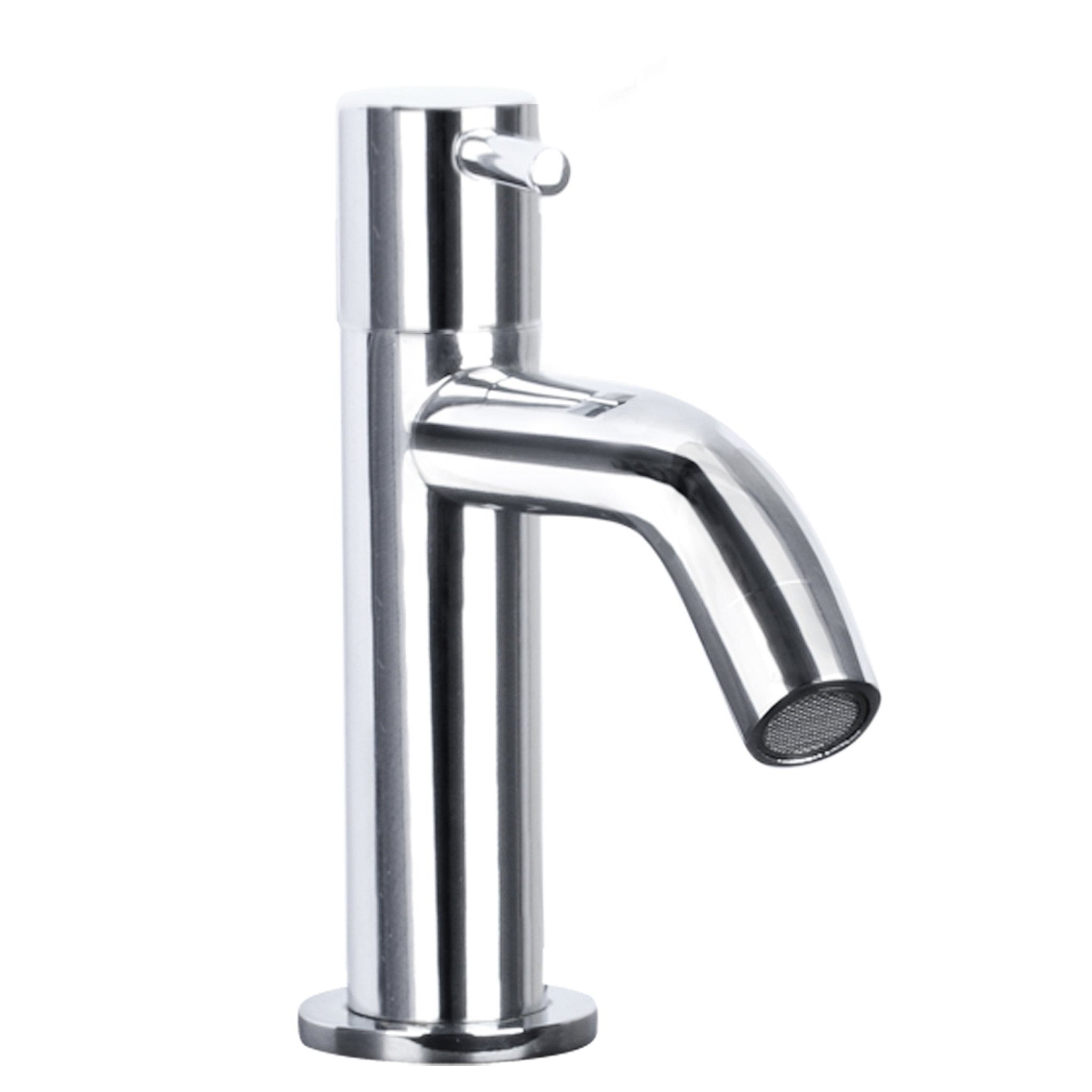 Differnz koudwaterkraan gebogen - chroom - Mozaiektegel.com