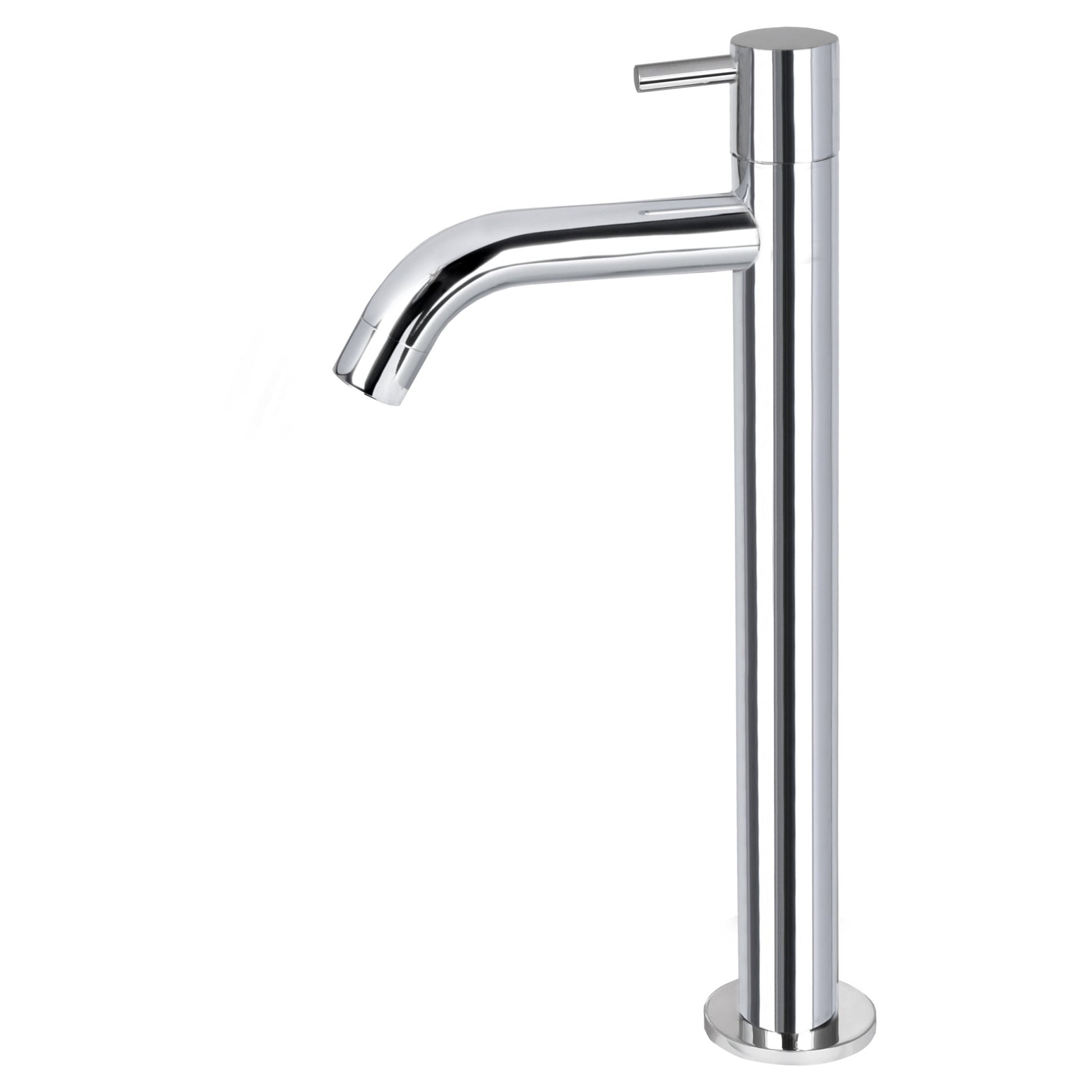 Differnz koudwaterkraan hoog - 28.5 x 11.5 cm - chroom - Mozaiektegel.com