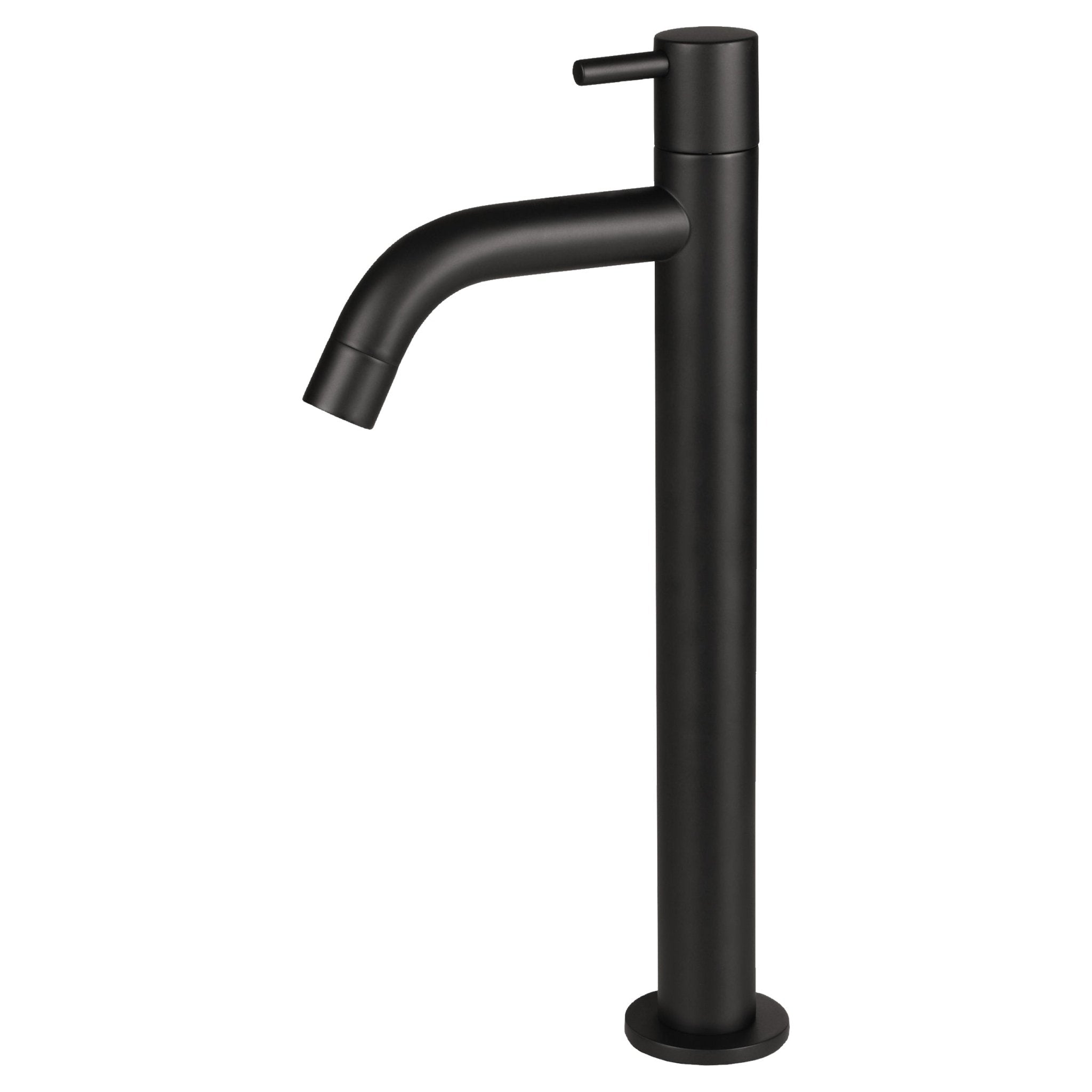 Differnz koudwaterkraan hoog - 28.5 x 11.5 cm - mat zwart - Mozaiektegel.com