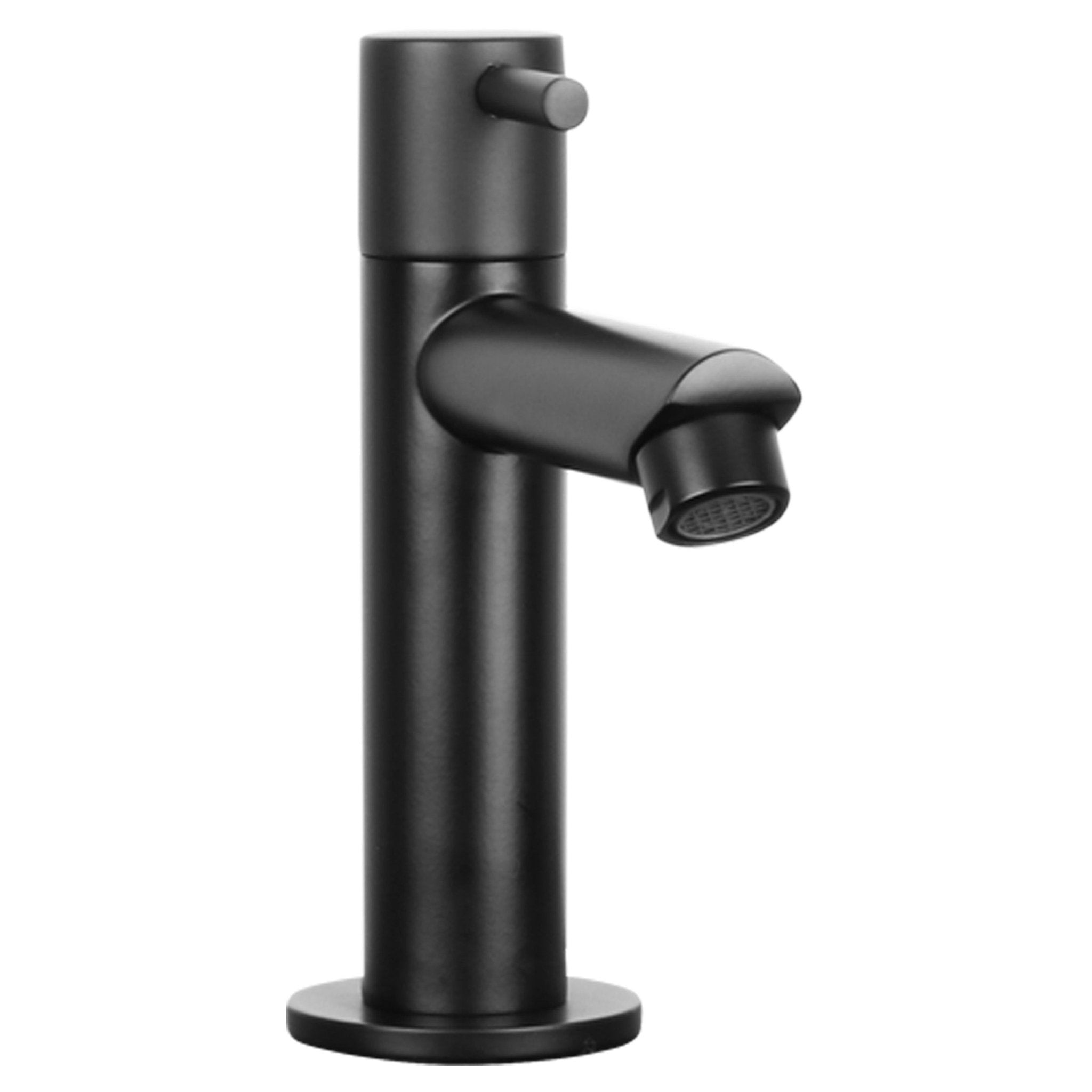 Differnz koudwaterkraan recht - mat zwart - Mozaiektegel.com