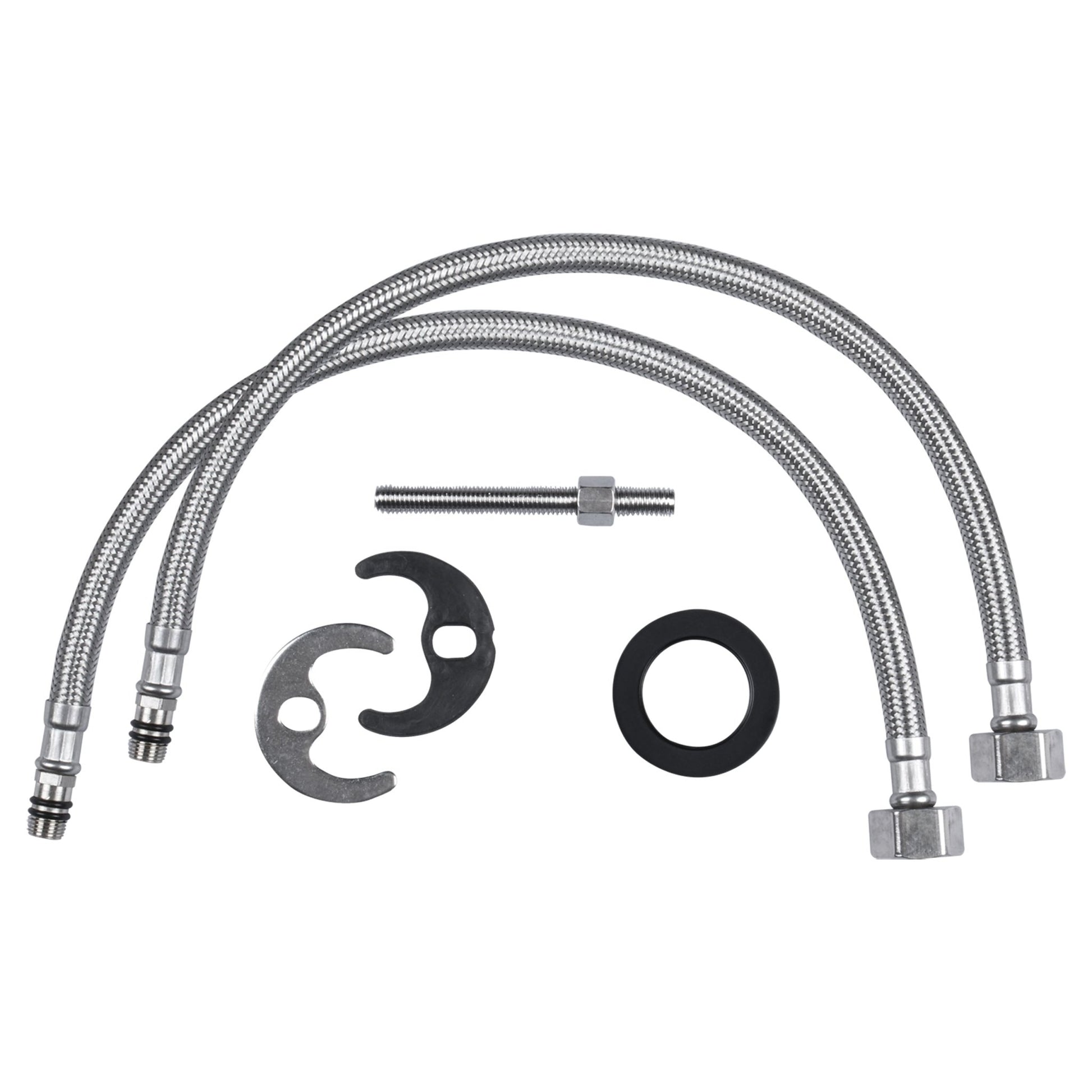 Differnz kraan koud/warm - recht - chroom - Mozaiektegel.com