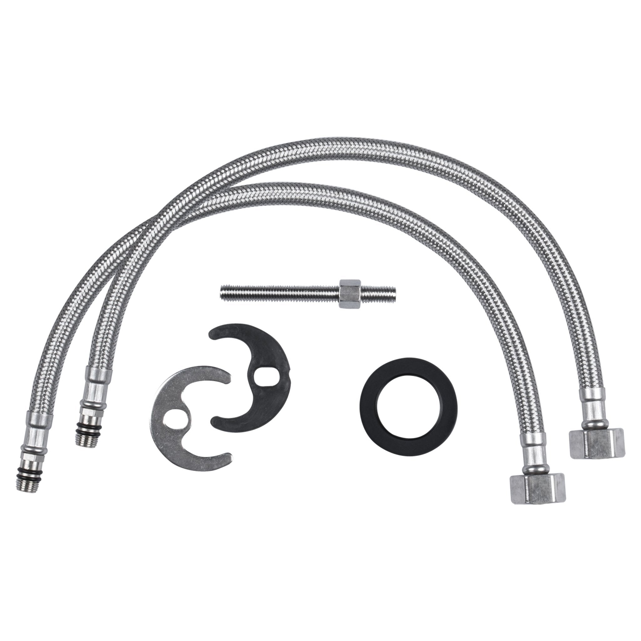Differnz kraan koud/warm - recht - chroom - Mozaiektegel.com