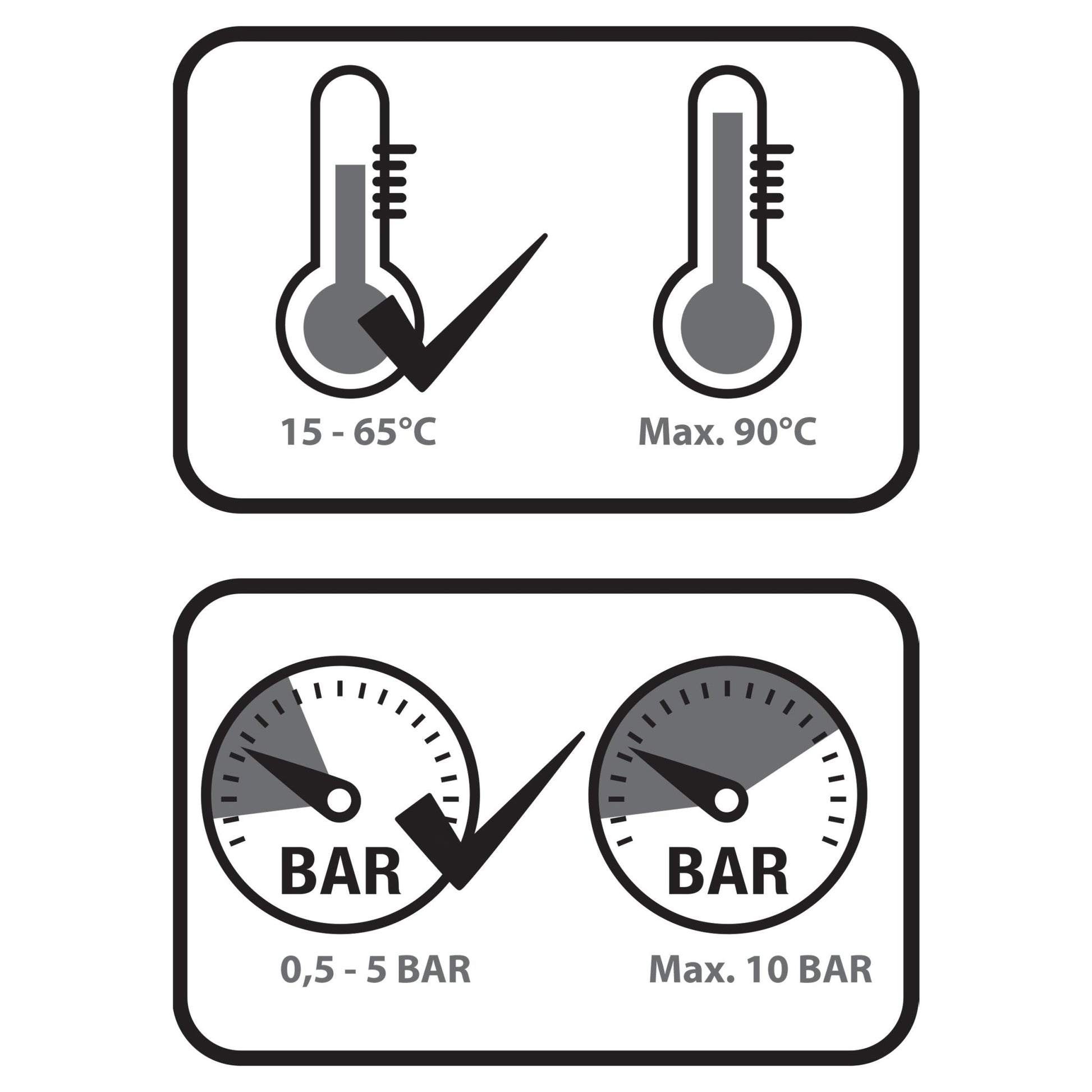 Differnz kraan koud/warm - recht - mat goud - Mozaiektegel.com