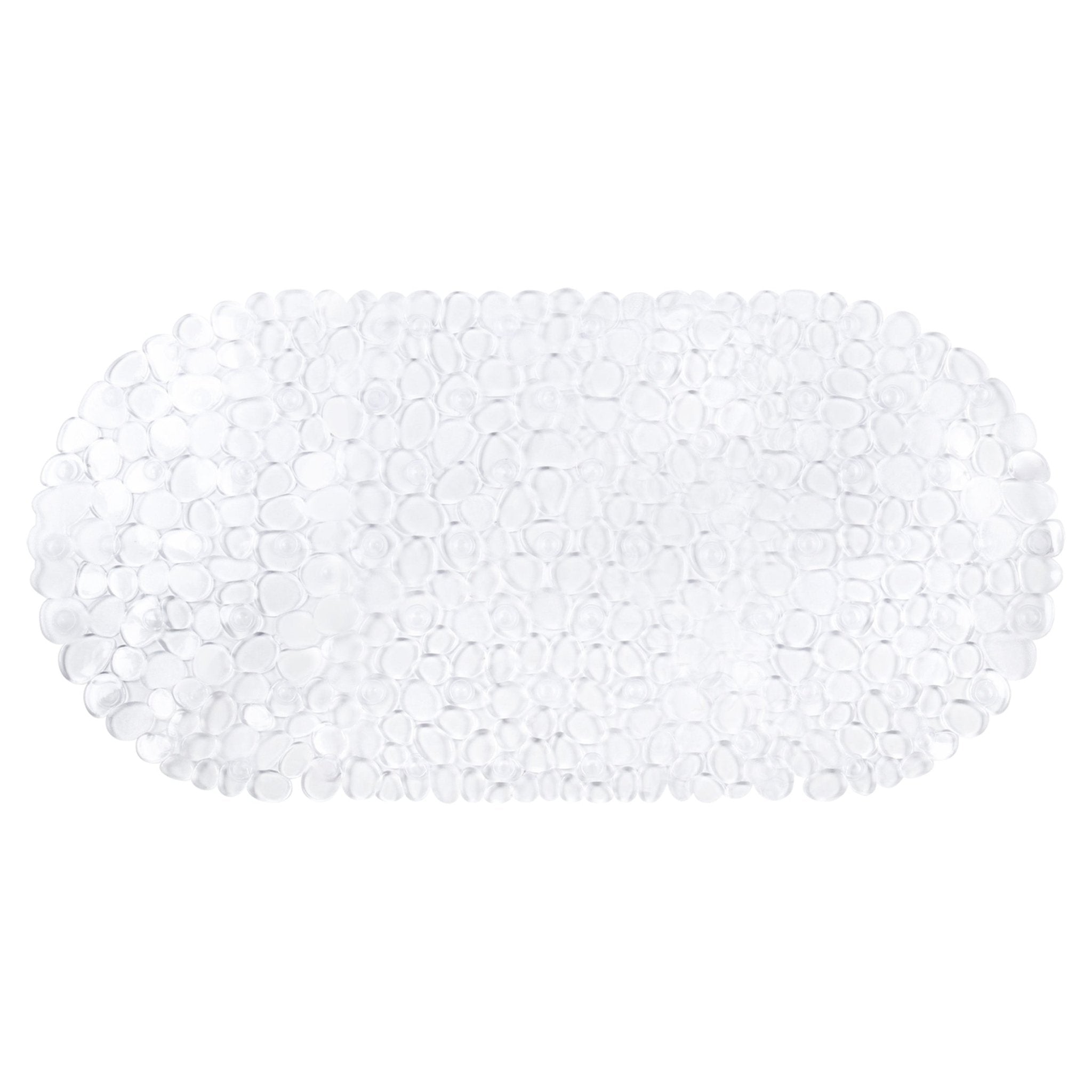 Differnz Lapis inlegmat bad - 100% PVC - anti - slip laag - 70 x 35 cm - transparant - Mozaiektegel.com