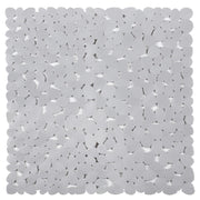 Differnz Lapis inlegmat douche - 100% PVC - anti - slip laag - 54 x 54 cm - grijs - Mozaiektegel.com