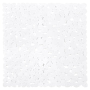 Differnz Lapis inlegmat douche - 100% PVC - anti - slip laag - 54 x 54 cm - wit - Mozaiektegel.com