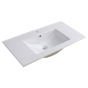 Differnz Legs wastafel | wit | 91.5 x 46.5 cm - Mozaiektegel.com