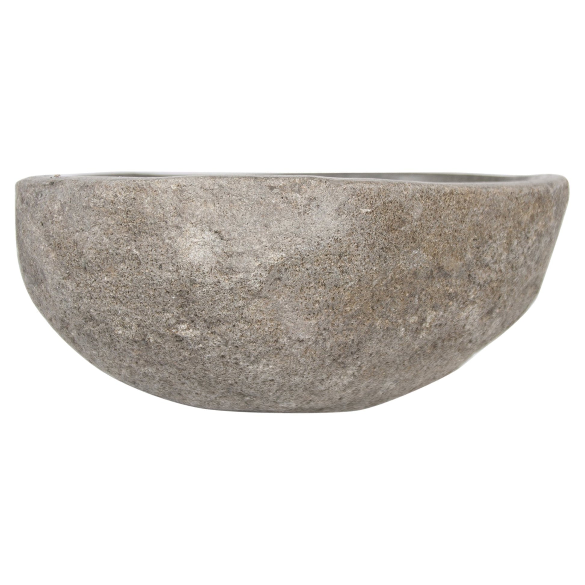 Differnz Lombok waskom duo - riviersteen | Ø 40 - 50 x 15 cm - Mozaiektegel.com