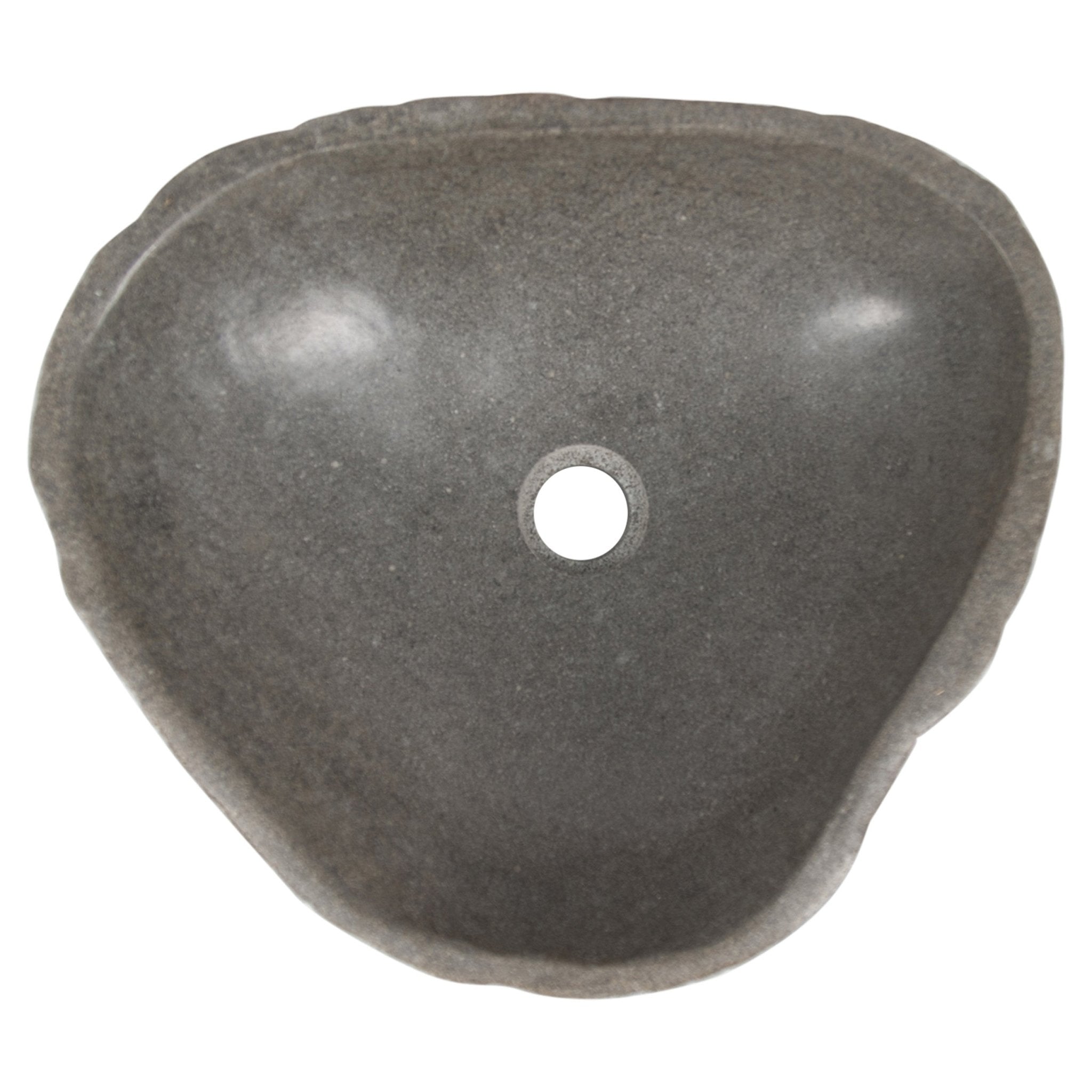 Differnz Lombok waskom riviersteen | Ø 40 - 50 x 15 cm - Mozaiektegel.com