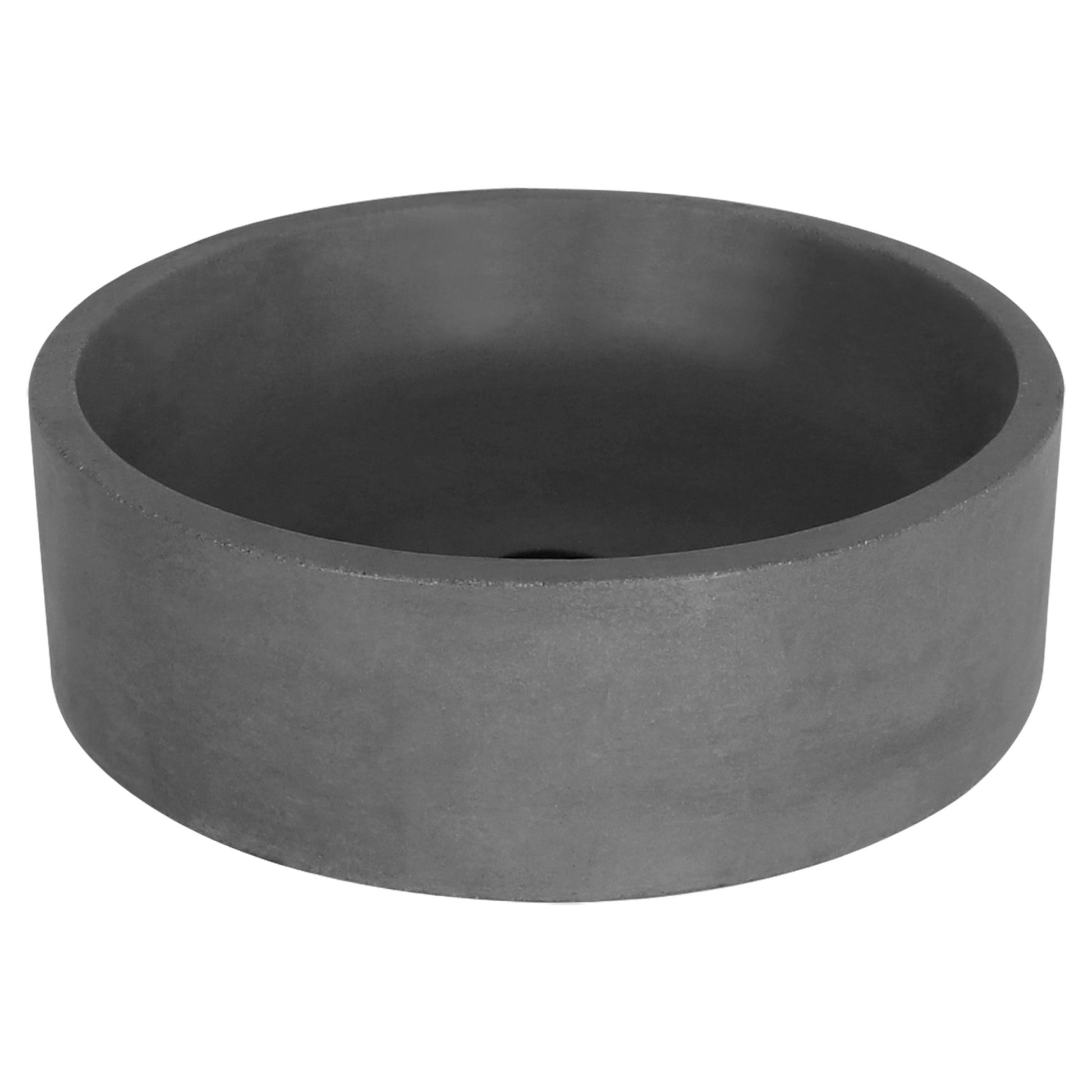 Differnz Marba waskom beton | donkergrijs | 42 x 42 x 13 cm - Mozaiektegel.com