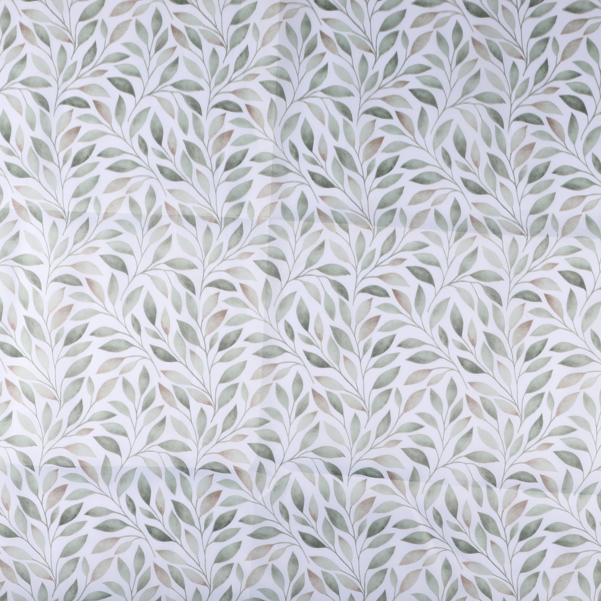 Differnz Olive douchegordijn 100% polyester - verzwaarde onderzoom - 120 x 200 cm - groen - Mozaiektegel.com