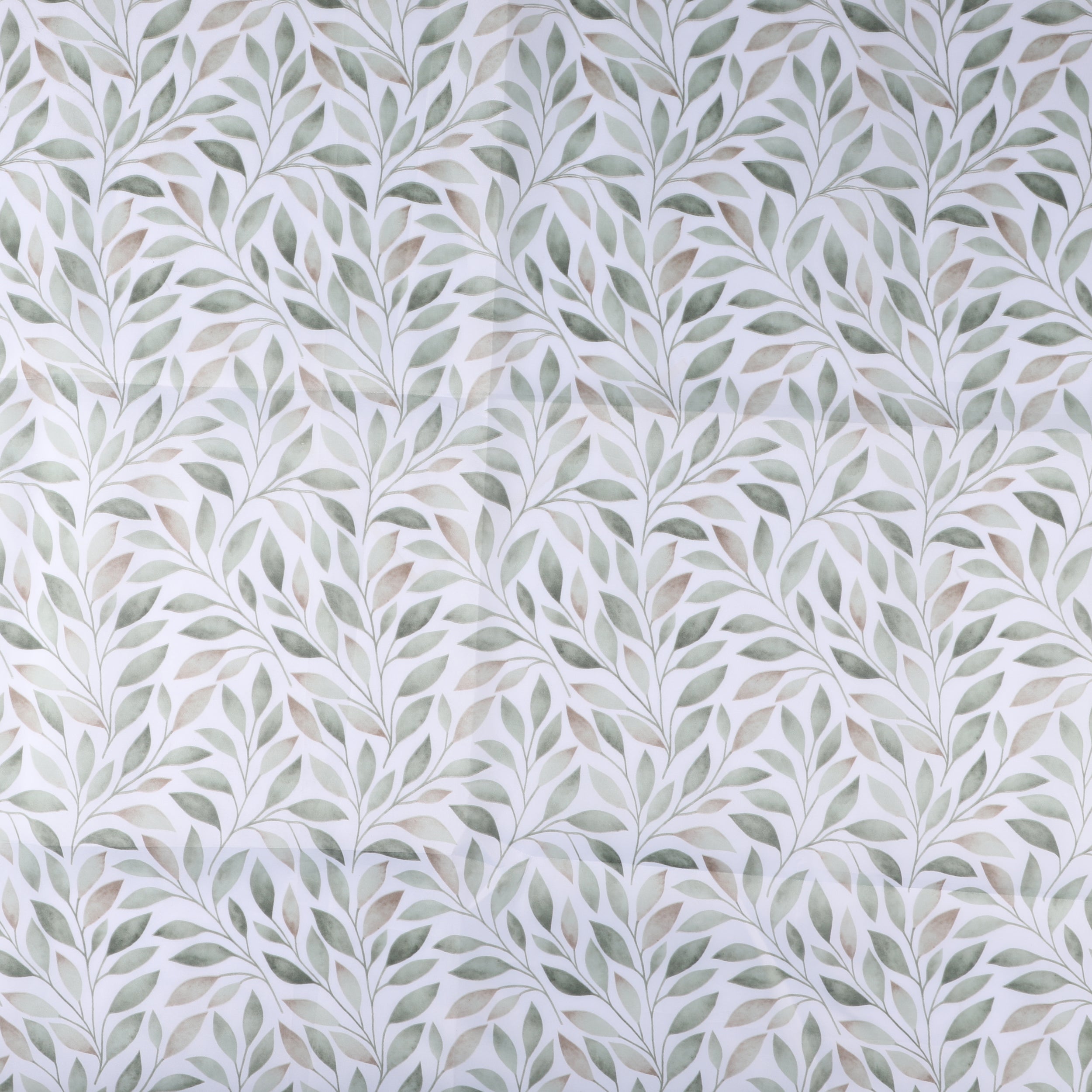 Differnz Olive douchegordijn 100% polyester - verzwaarde onderzoom - 120 x 200 cm - groen - Mozaiektegel.com