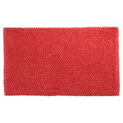 Differnz Popcorn badmat 100% katoen - geschikt voor vloerverwarming - 50 x 80 cm - koraal - Mozaiektegel.com