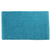 Differnz Popcorn badmat 100% katoen - geschikt voor vloerverwarming - 50 x 80 cm - petrol - Mozaiektegel.com