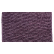 Differnz Popcorn badmat 100% katoen - geschikt voor vloerverwarming - 50 x 80 cm - violet - Mozaiektegel.com