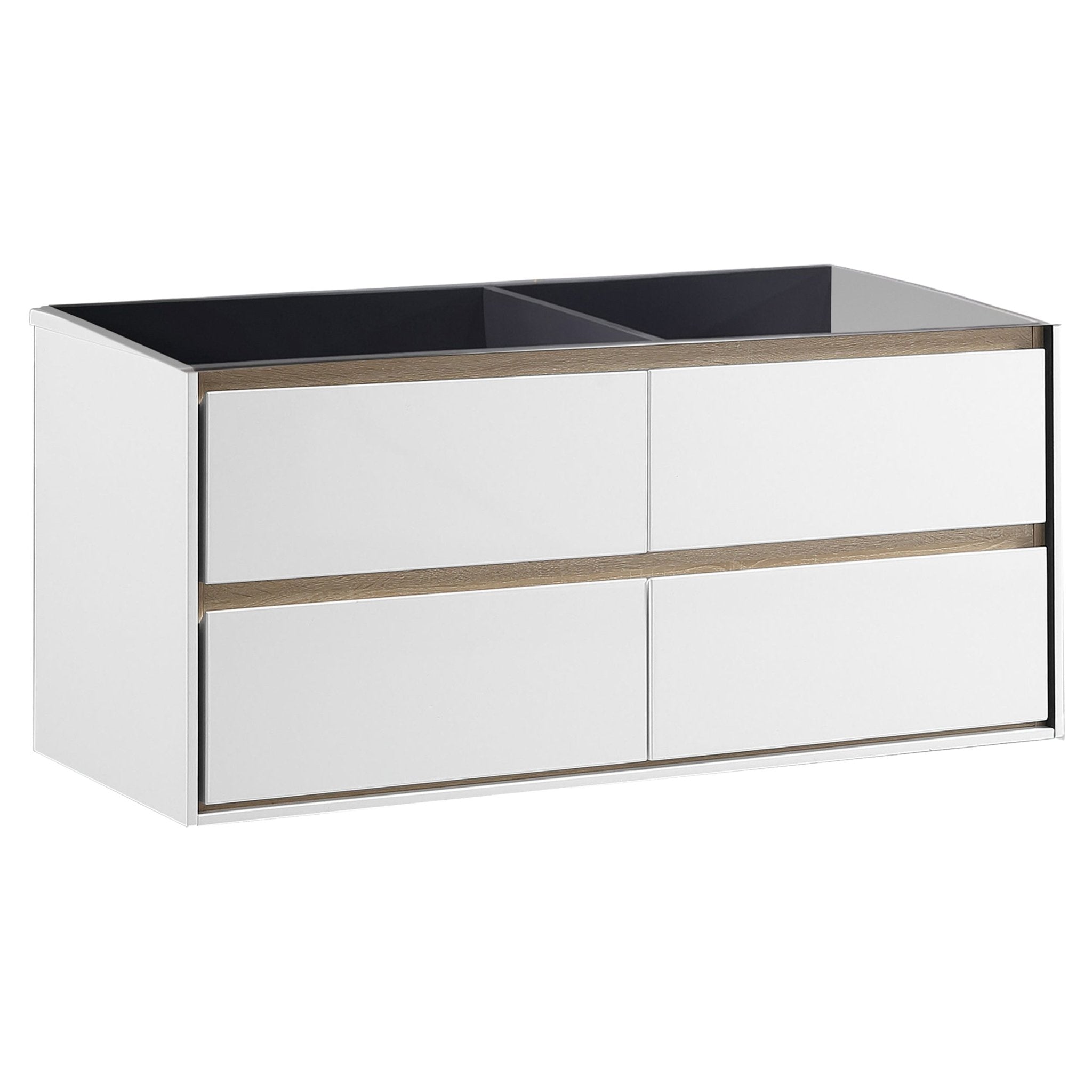 Differnz Providence onderkast FSC® | wit | 119 x 44.5 x 51.5 cm - Mozaiektegel.com