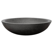 Differnz Puur waskom terrazzo | zwart | Ø 45 x 12.5 cm - Mozaiektegel.com