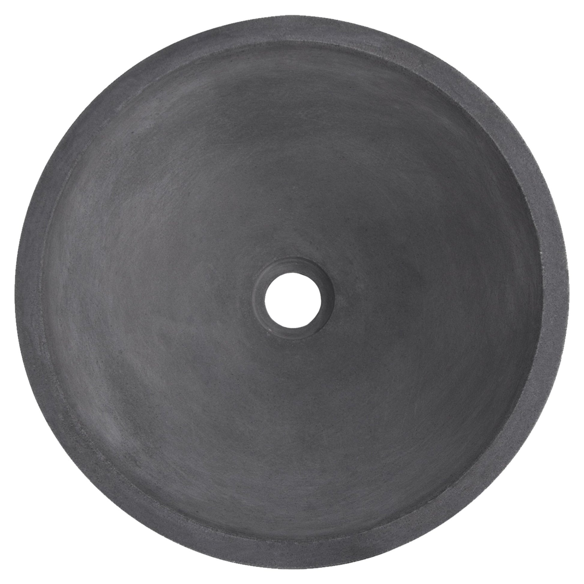 Differnz Ravano waskom beton | donkergrijs | Ø 40 x 12 cm - Mozaiektegel.com