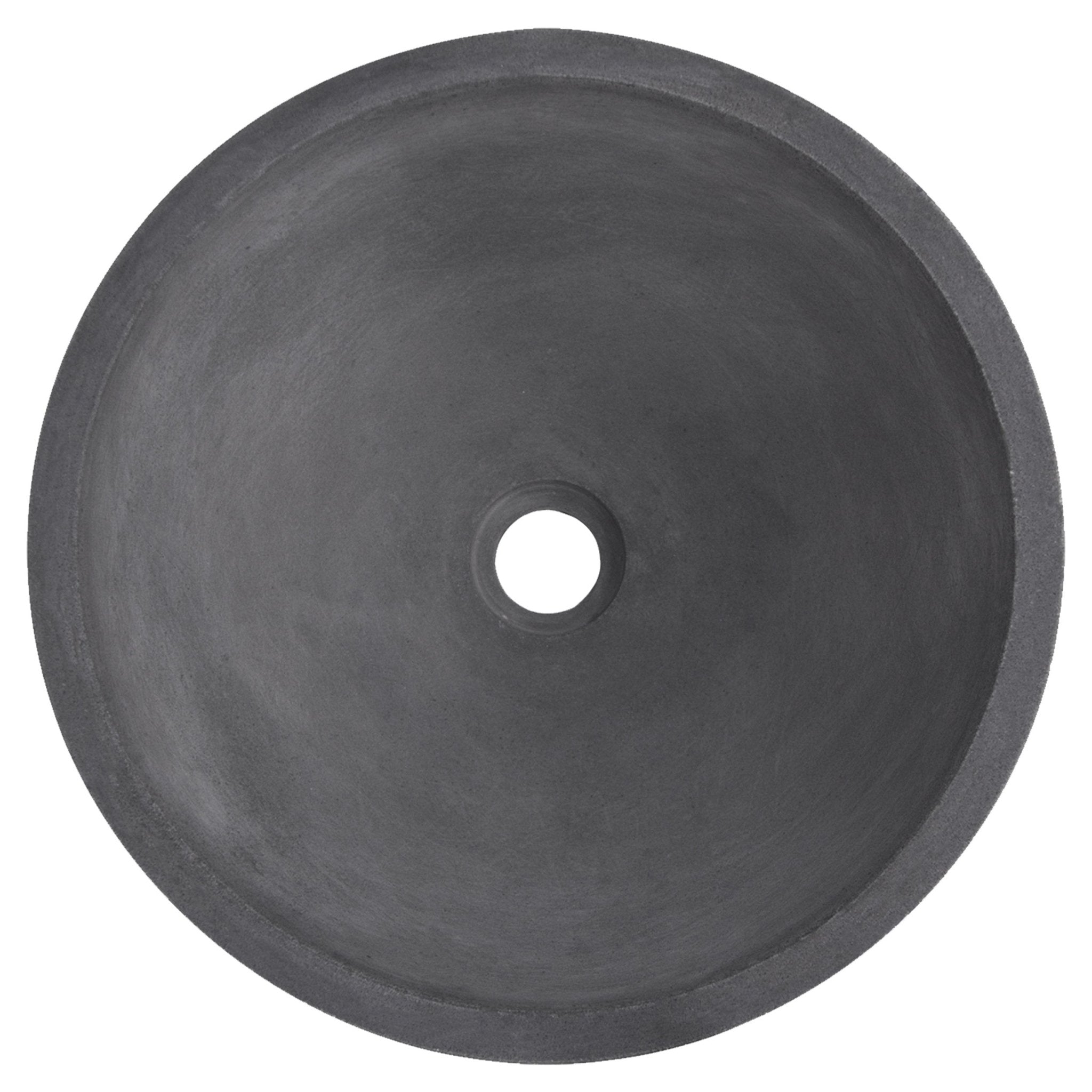 Differnz Ravano waskom beton | donkergrijs | Ø 40 x 12 cm - Mozaiektegel.com