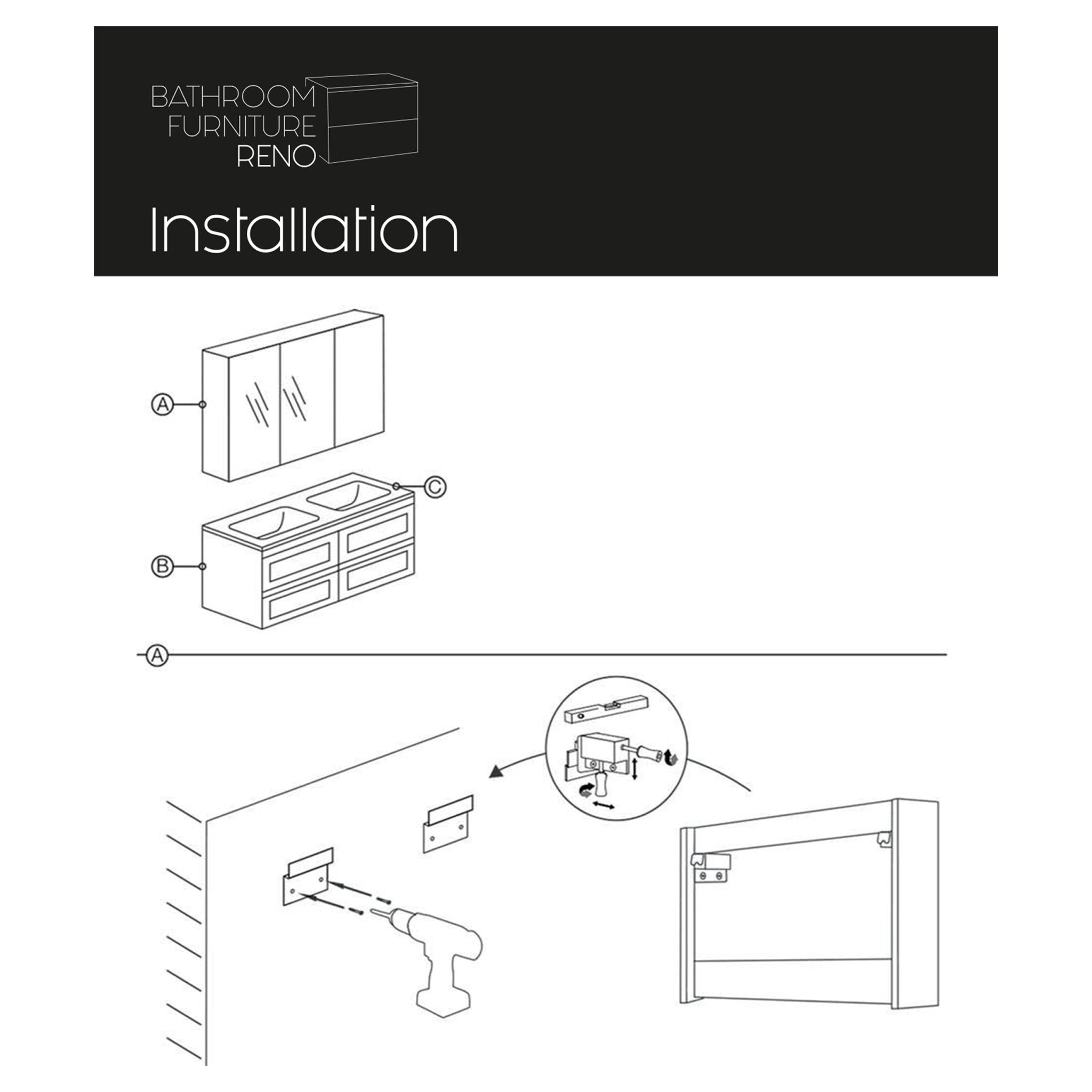 Differnz Reno spiegelkast FSC® | eiken | 20 x 70 x 18 cm - Mozaiektegel.com